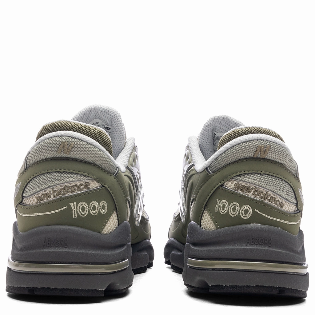 1000 - Dark Olivine/Sea Salt