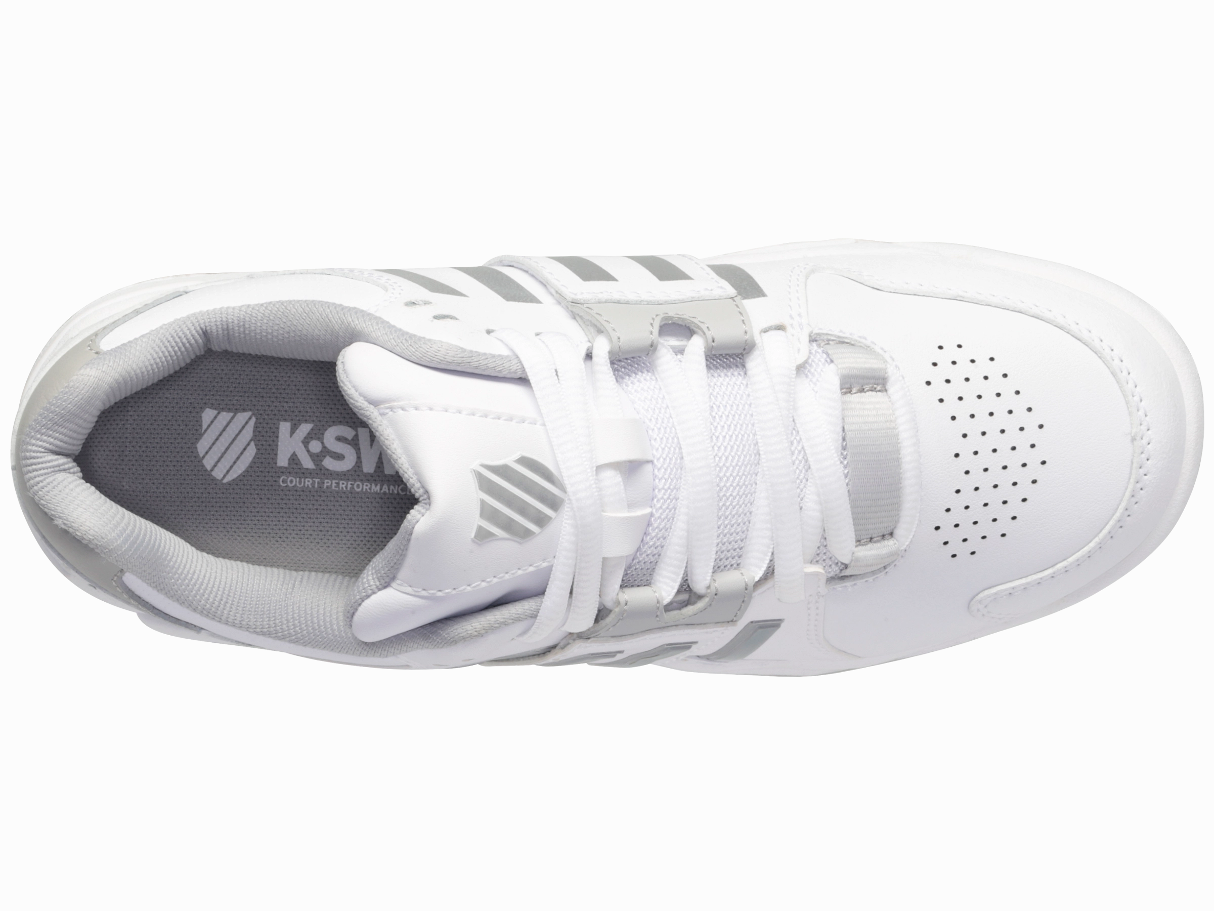 97388-974-M | ACCOMPLISH IV OMNI | WHITE/VAPOR BLUE/SILVER