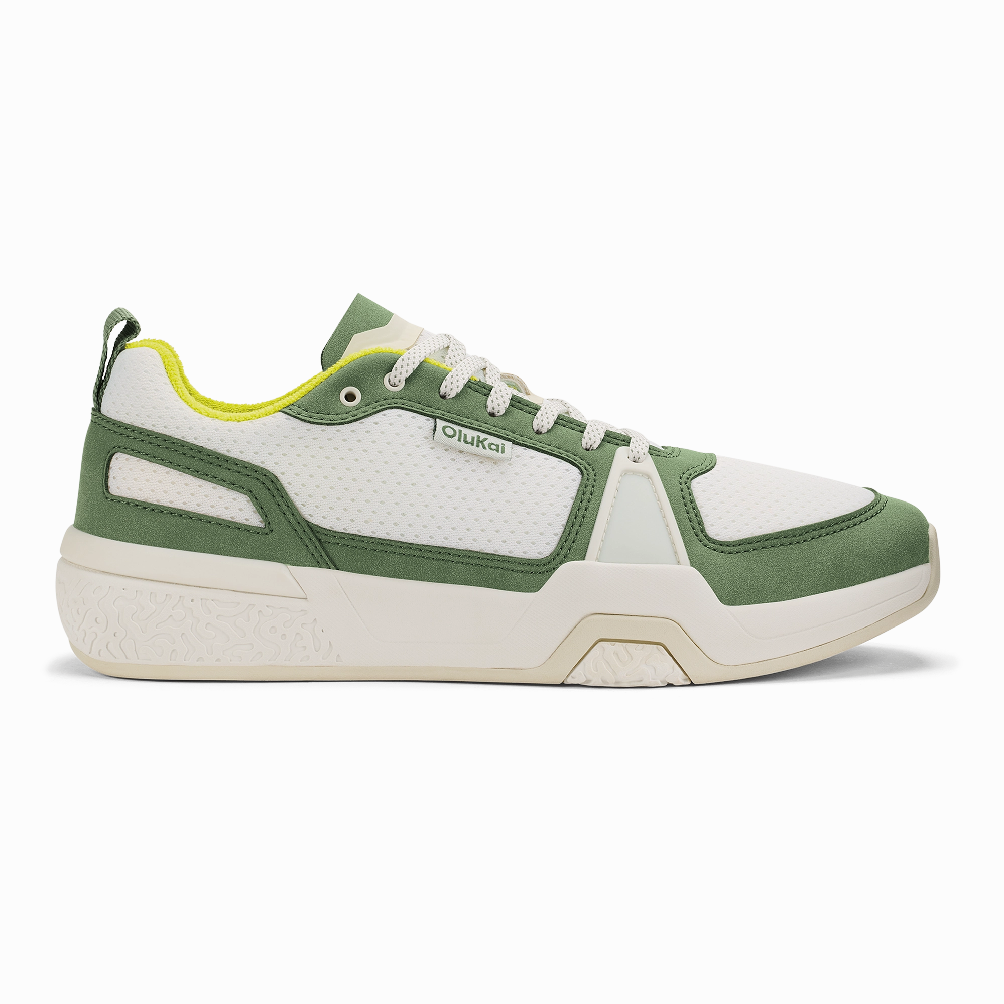 ‘Anau - Bright White / Leaf