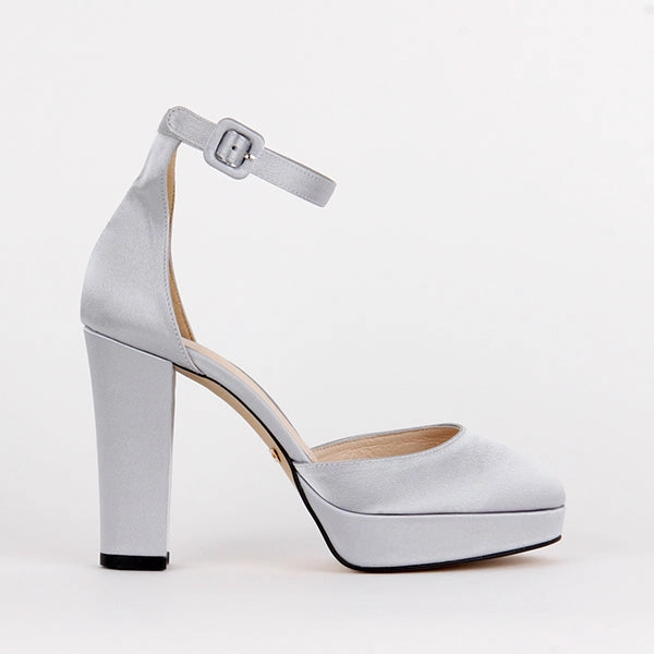 *UK size 2 - BO - High  nude leather, 10/2cm heels