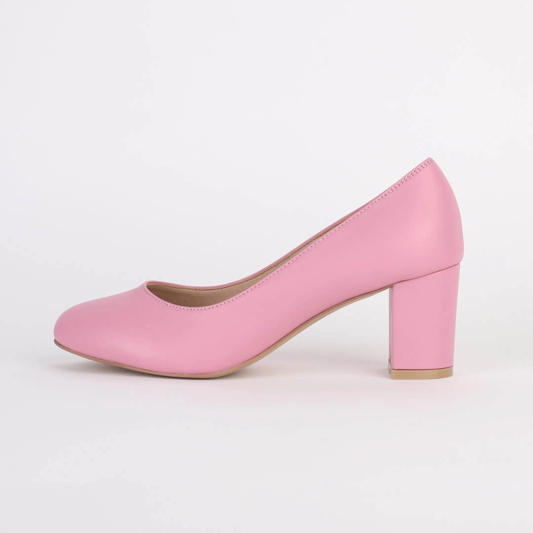 *UK size 2 - DEBBIE - beige, 6cm heels