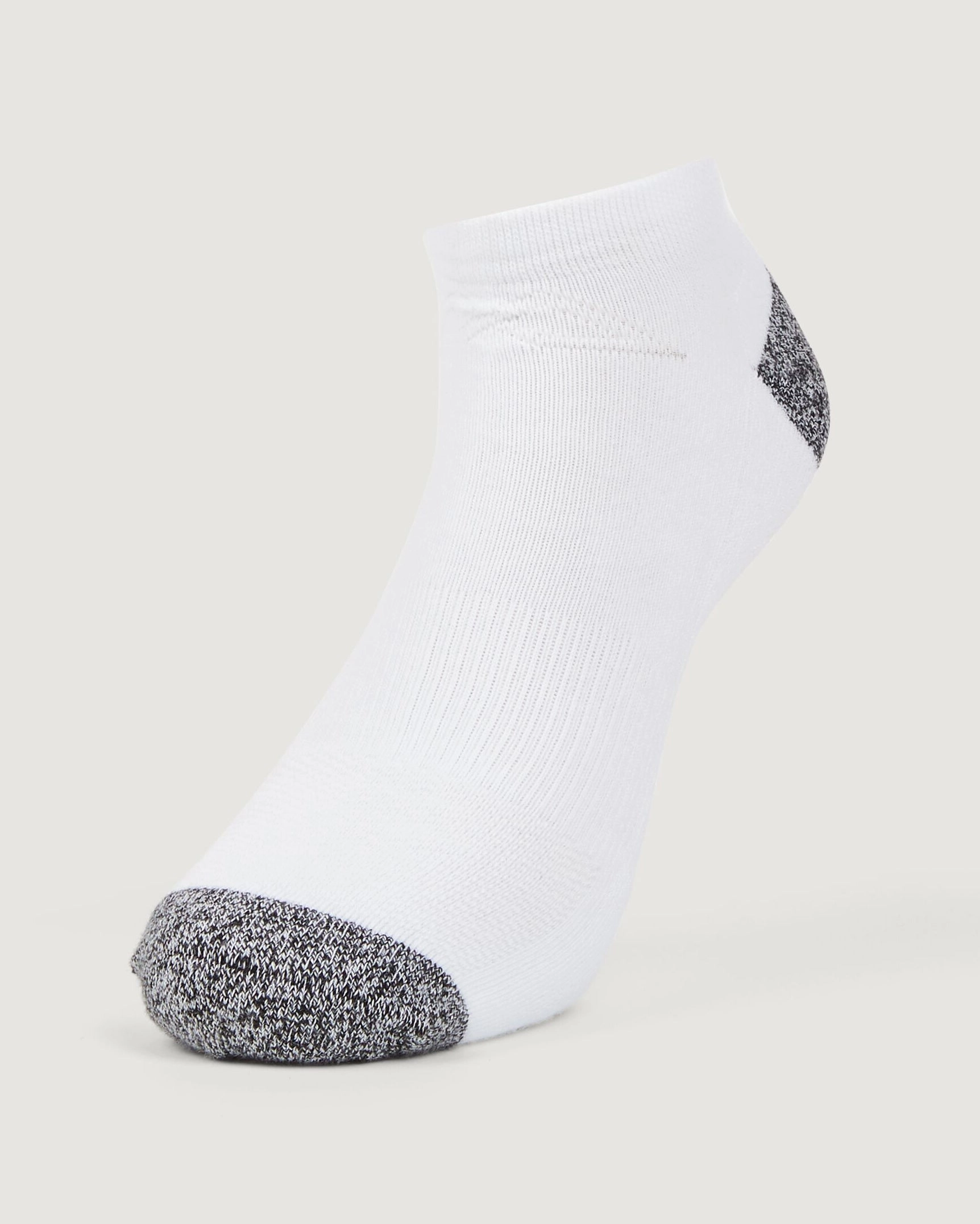 Accion driMOTION Low Cut Socks - 3 Pack - Black/White/Blueridge