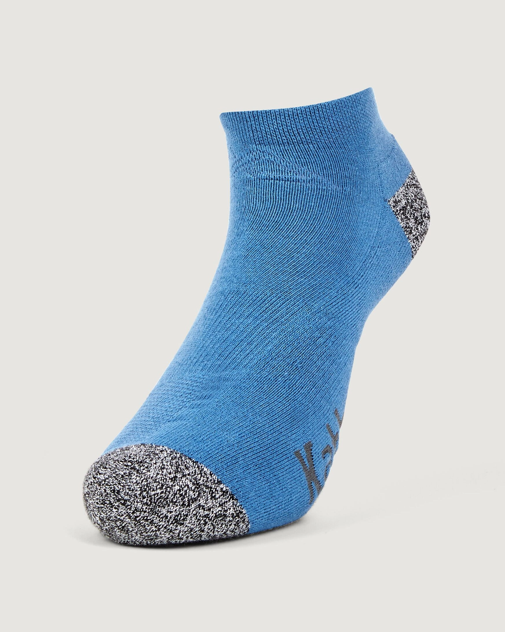 Accion driMOTION Low Cut Socks - 3 Pack - Black/White/Blueridge
