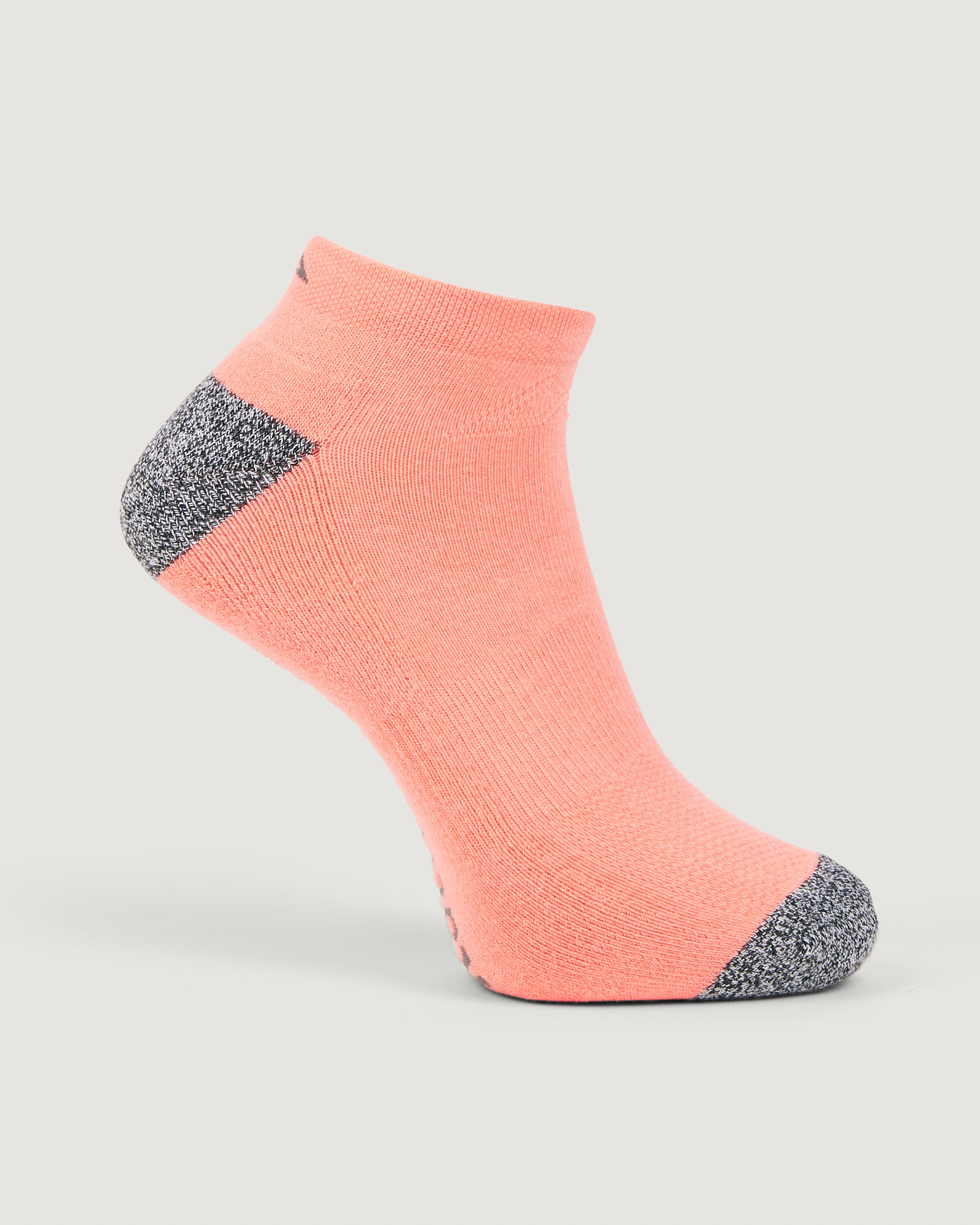 Accion driMOTION Low Cut Socks - 3 Pack - Black/White/Blush Pink