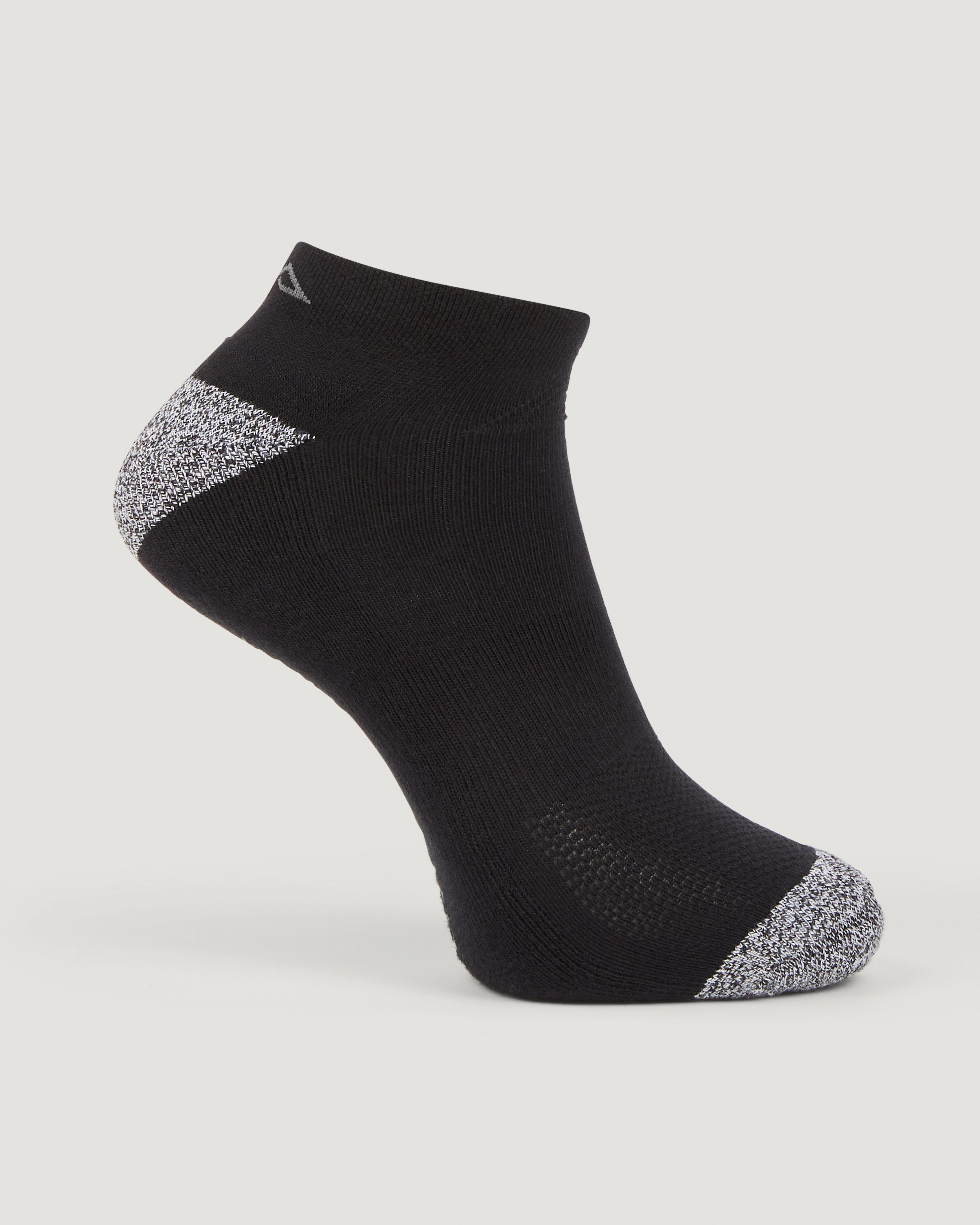 Accion driMOTION Low Cut Socks - 3 Pack - Black/White/Blush Pink