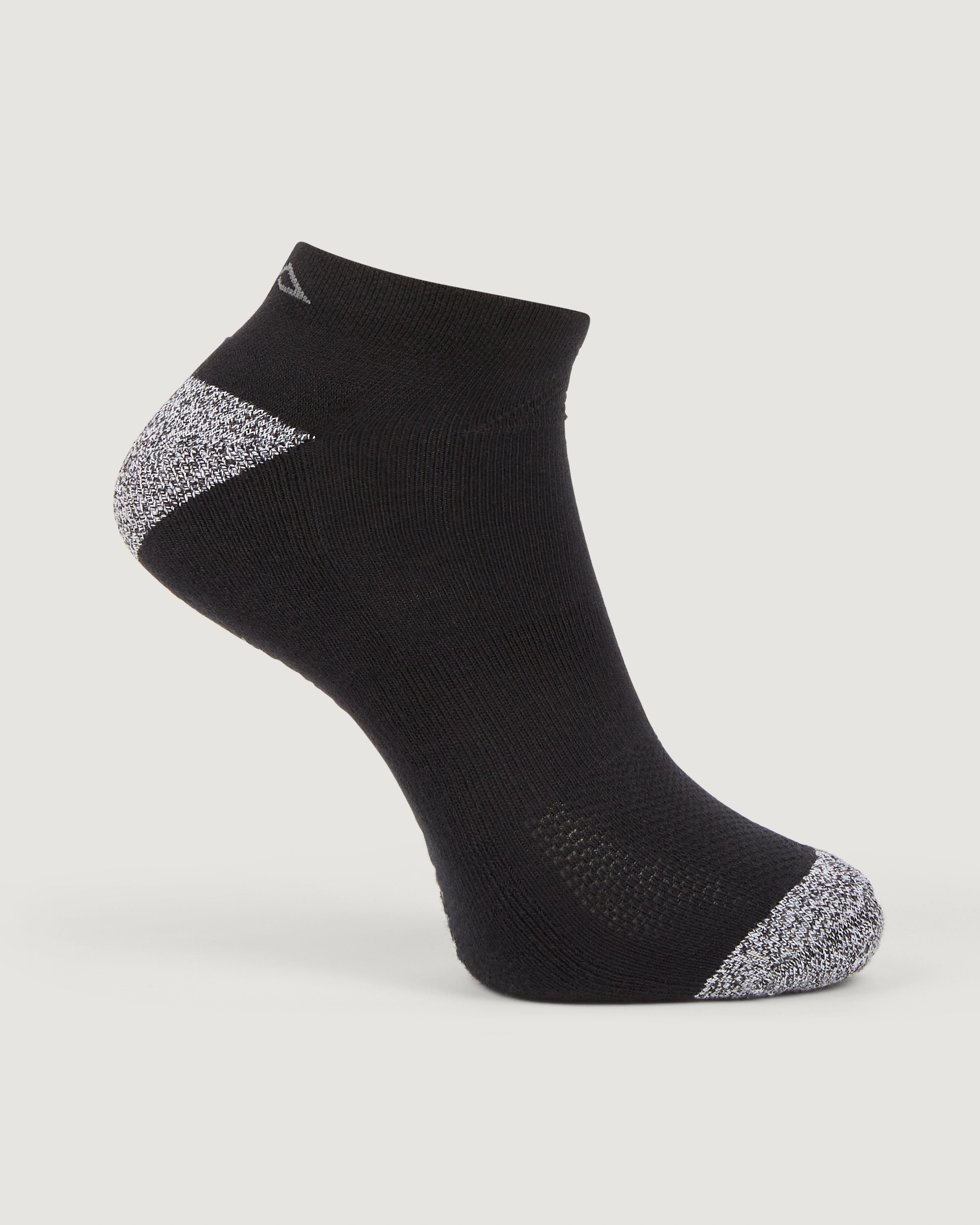 Accion driMOTION Low Cut Socks - 3 Pack - Black/White/Blush Pink