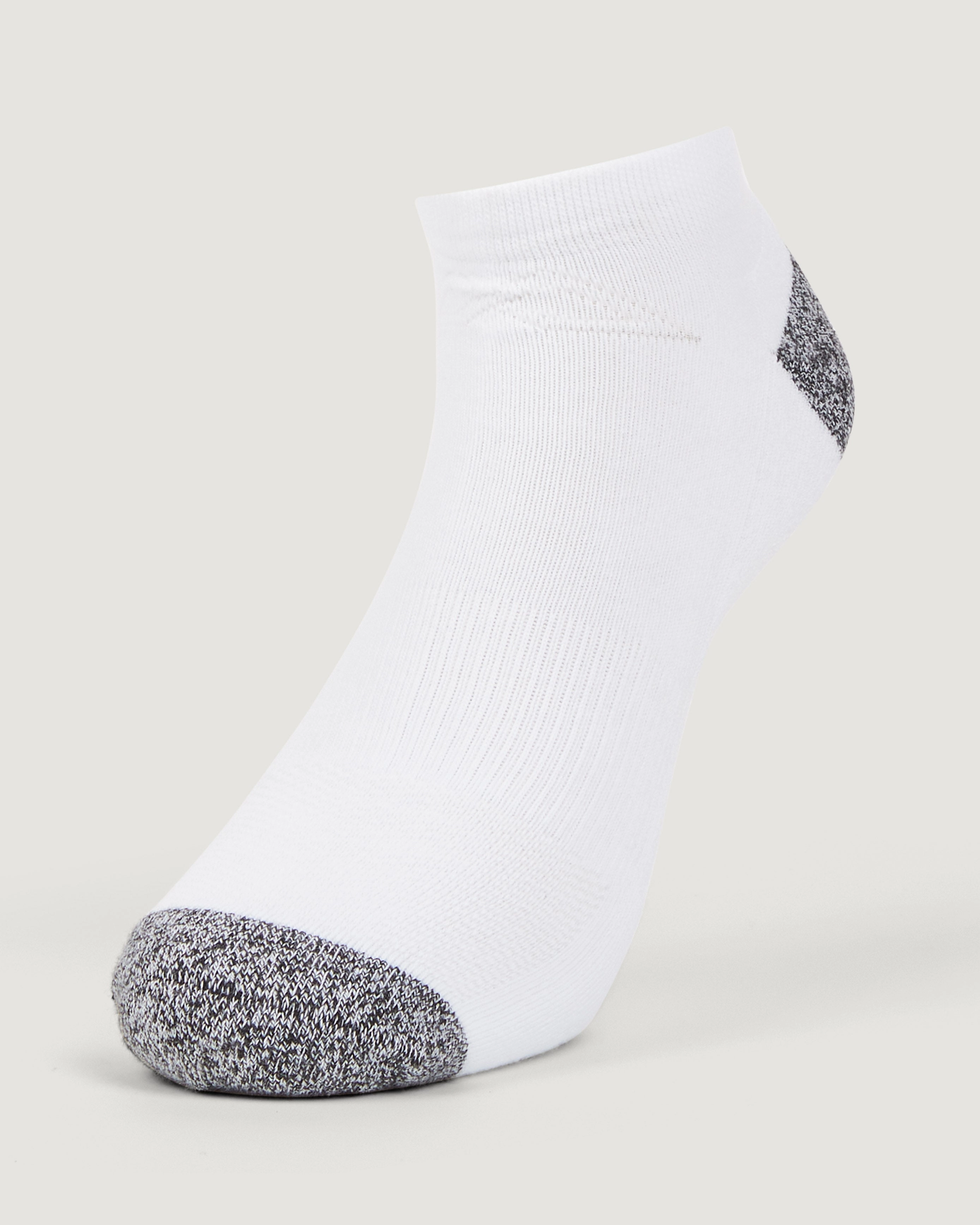 Accion driMOTION Low Cut Socks - 3 Pack - Black/White/Blush Pink