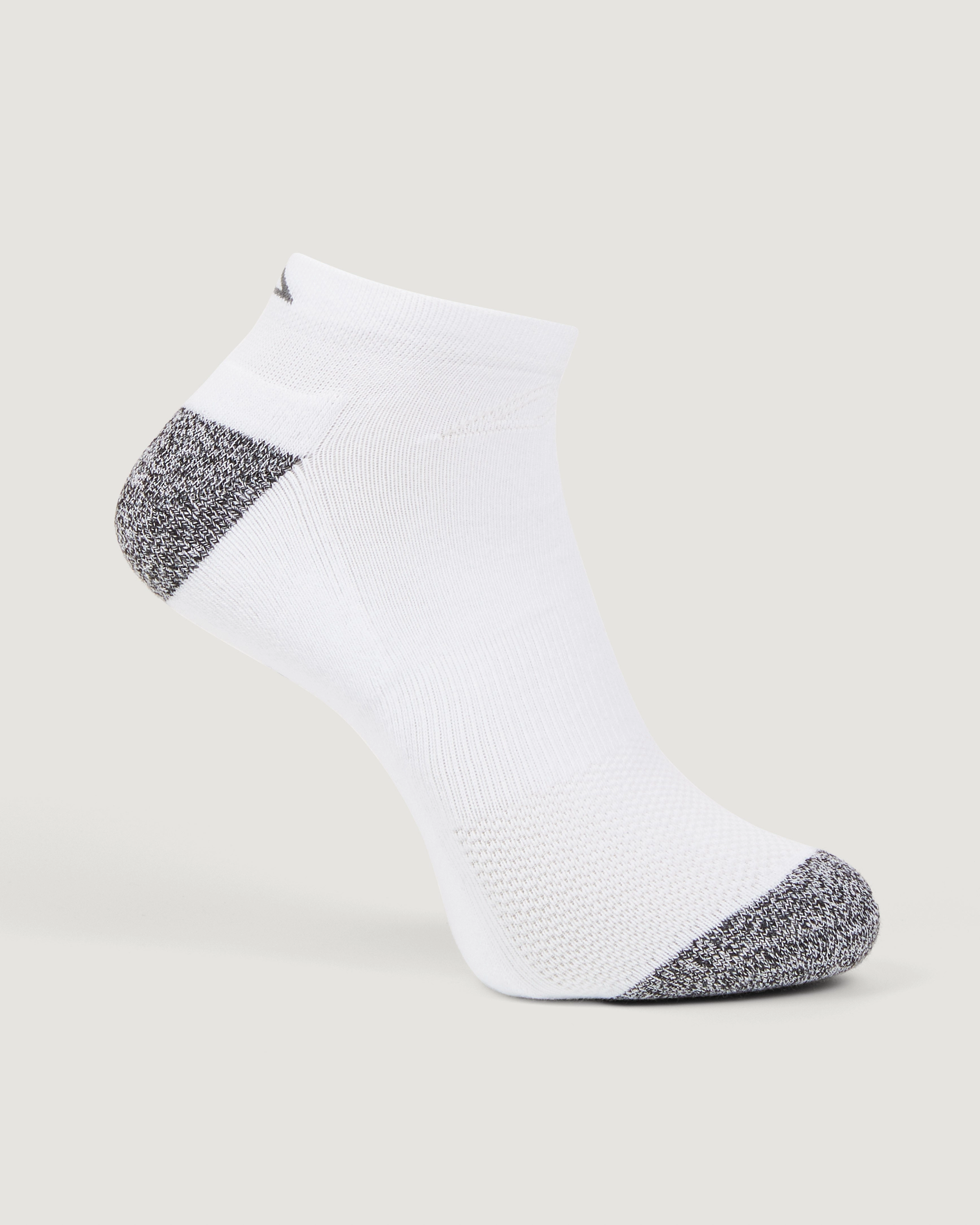 Accion driMOTION Low Cut Socks - 3 Pack - Black/White/Blush Pink