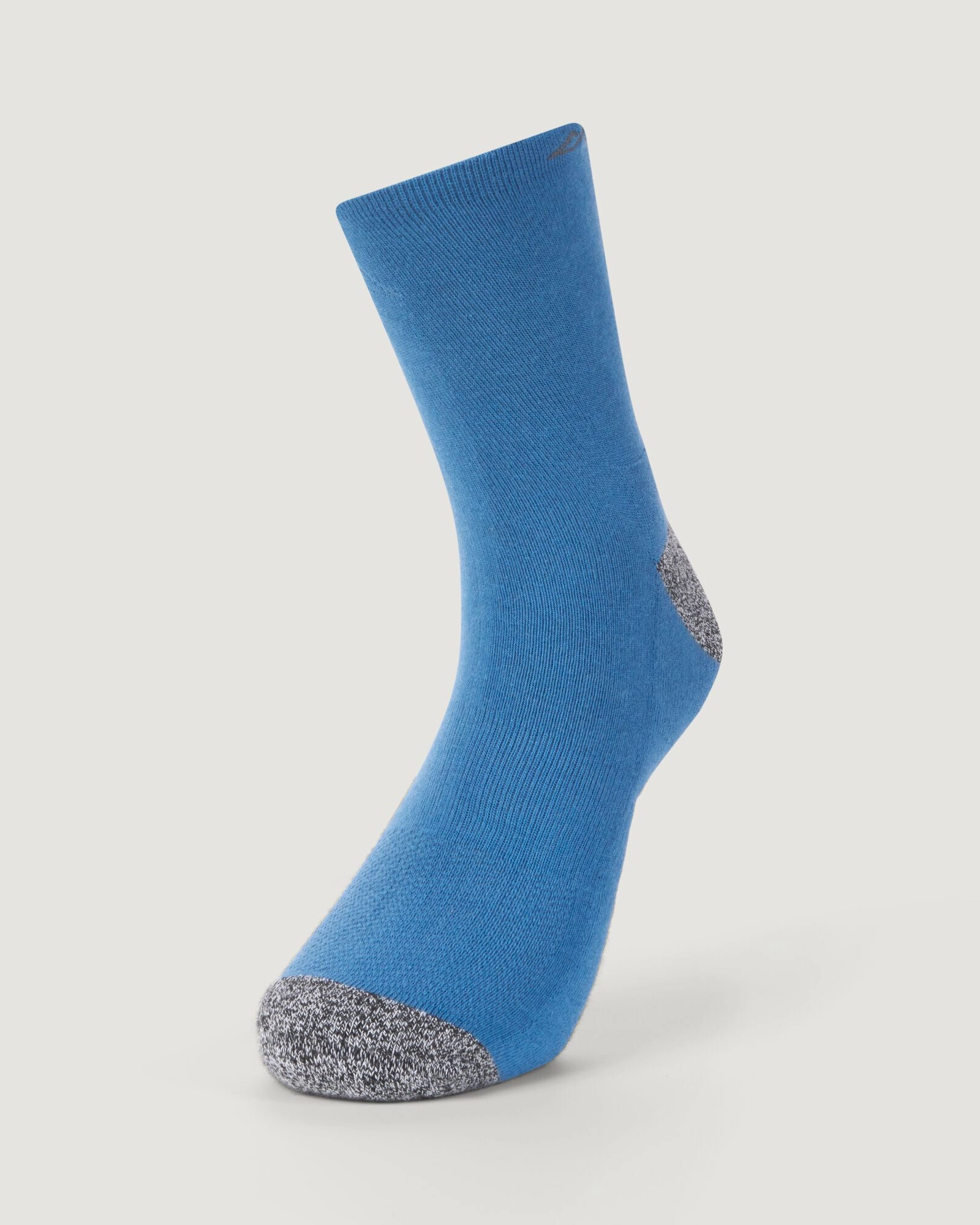 Accion driMOTION Quarter Crew Socks - 2 Pack - Black/Blueridge
