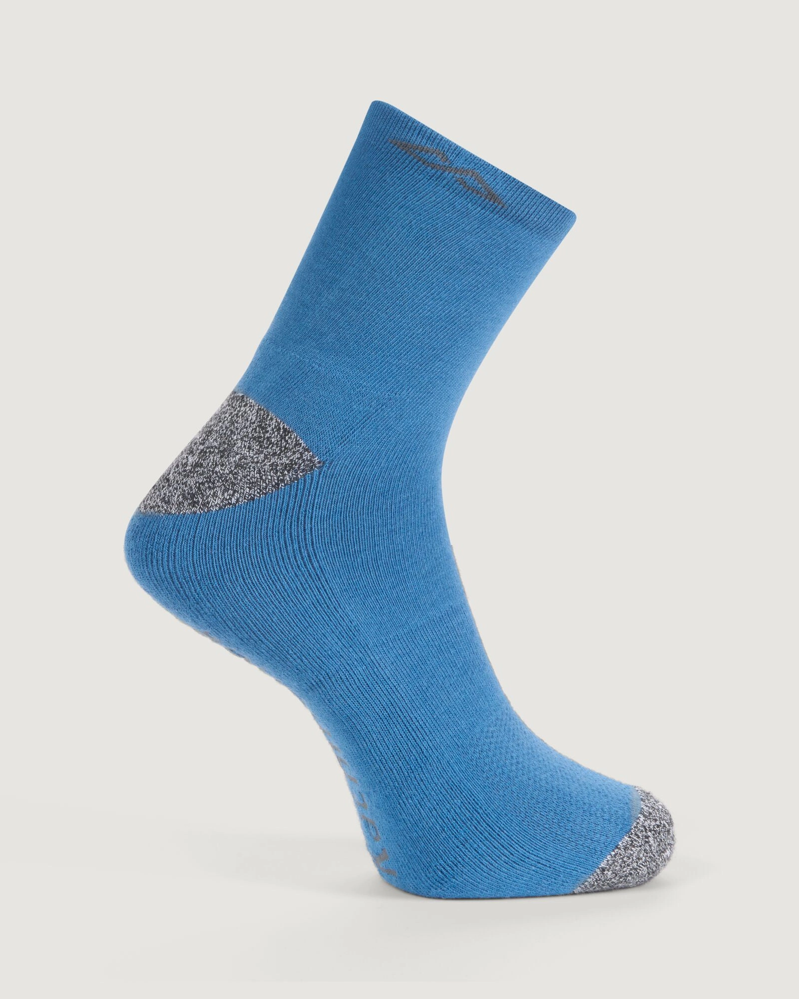 Accion driMOTION Quarter Crew Socks - 2 Pack - Black/Blueridge