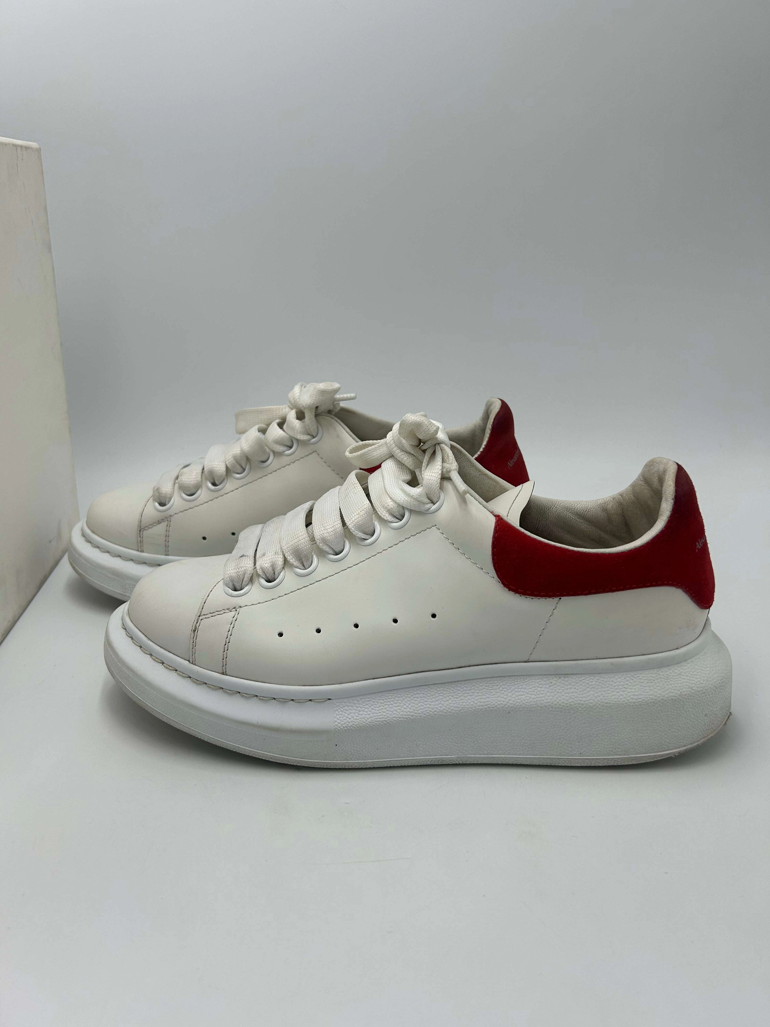 Alexander McQueen Oversized Trainers Luxury Designer Shoes Size: 7.5