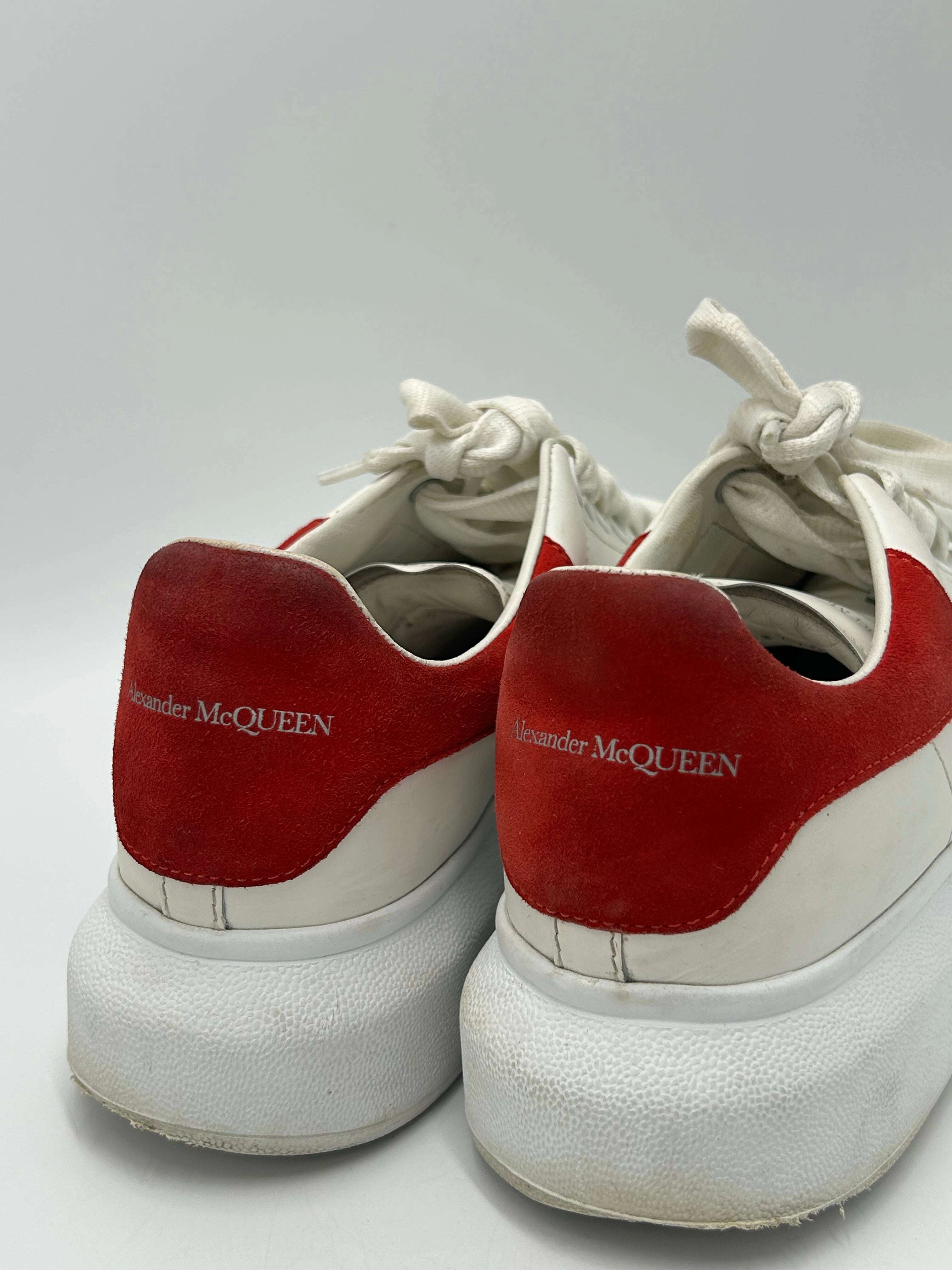 Alexander McQueen Oversized Trainers Luxury Designer Shoes Size: 7.5