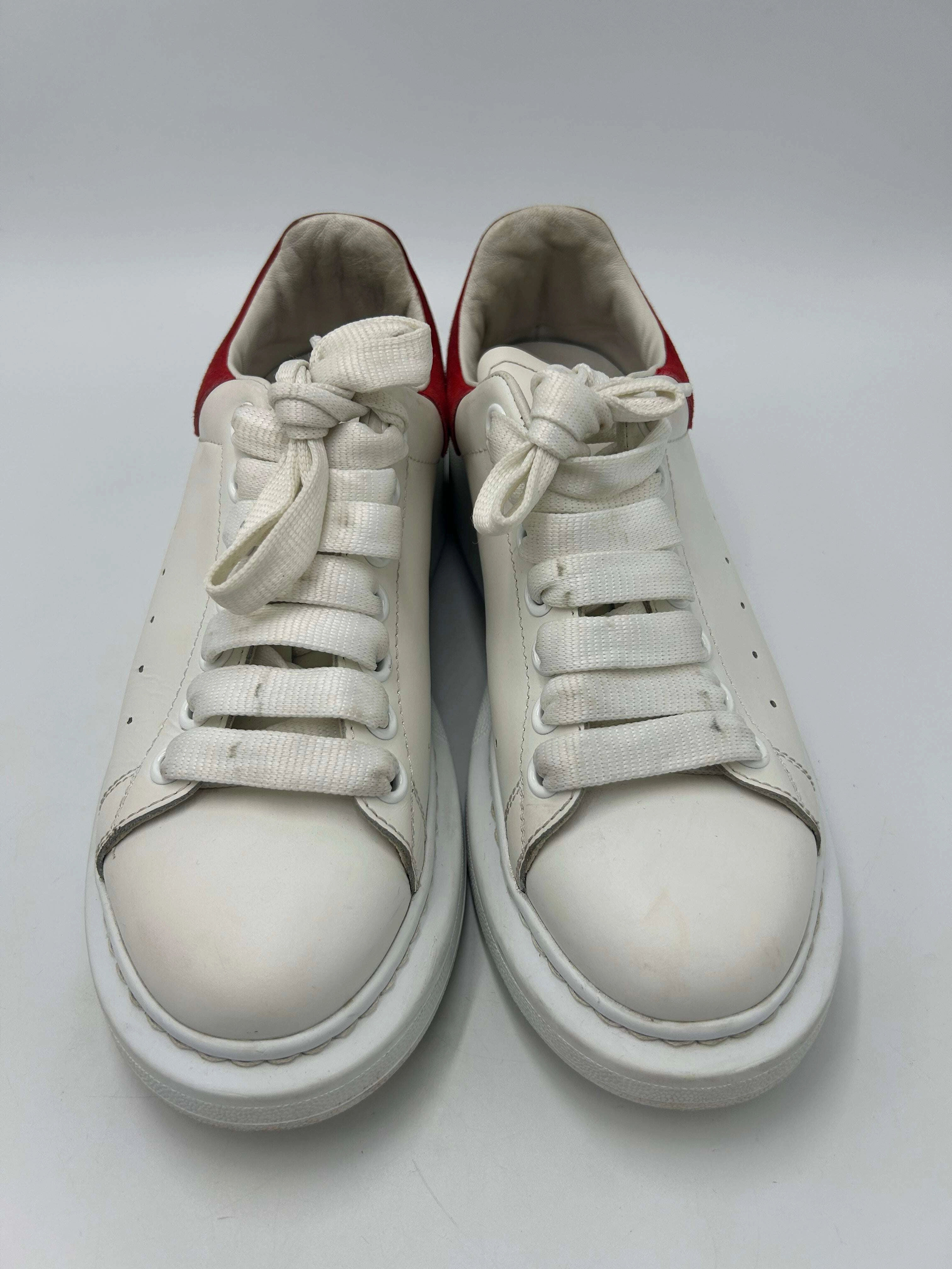 Alexander McQueen Oversized Trainers Luxury Designer Shoes Size: 7.5