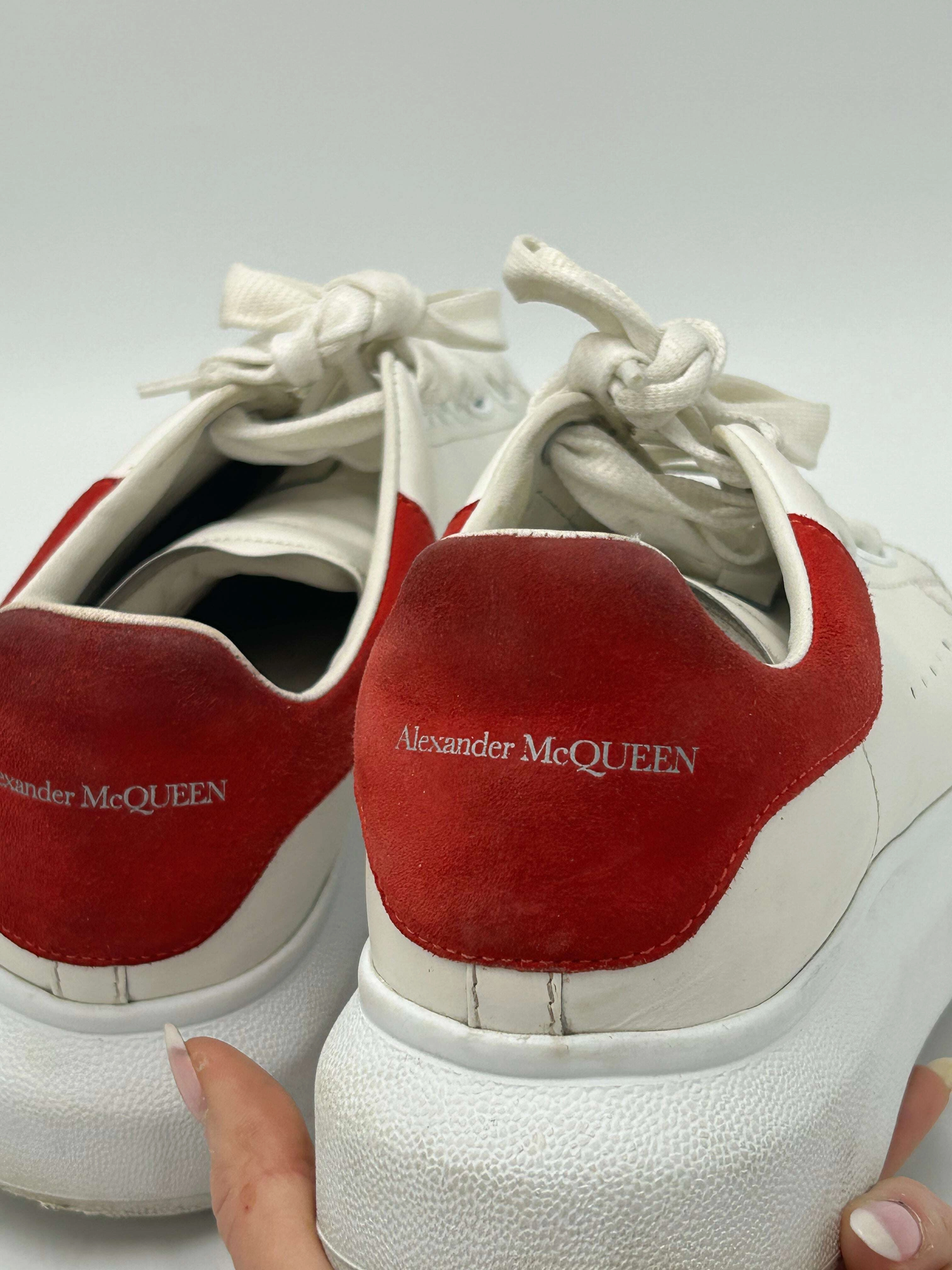 Alexander McQueen Oversized Trainers Luxury Designer Shoes Size: 7.5