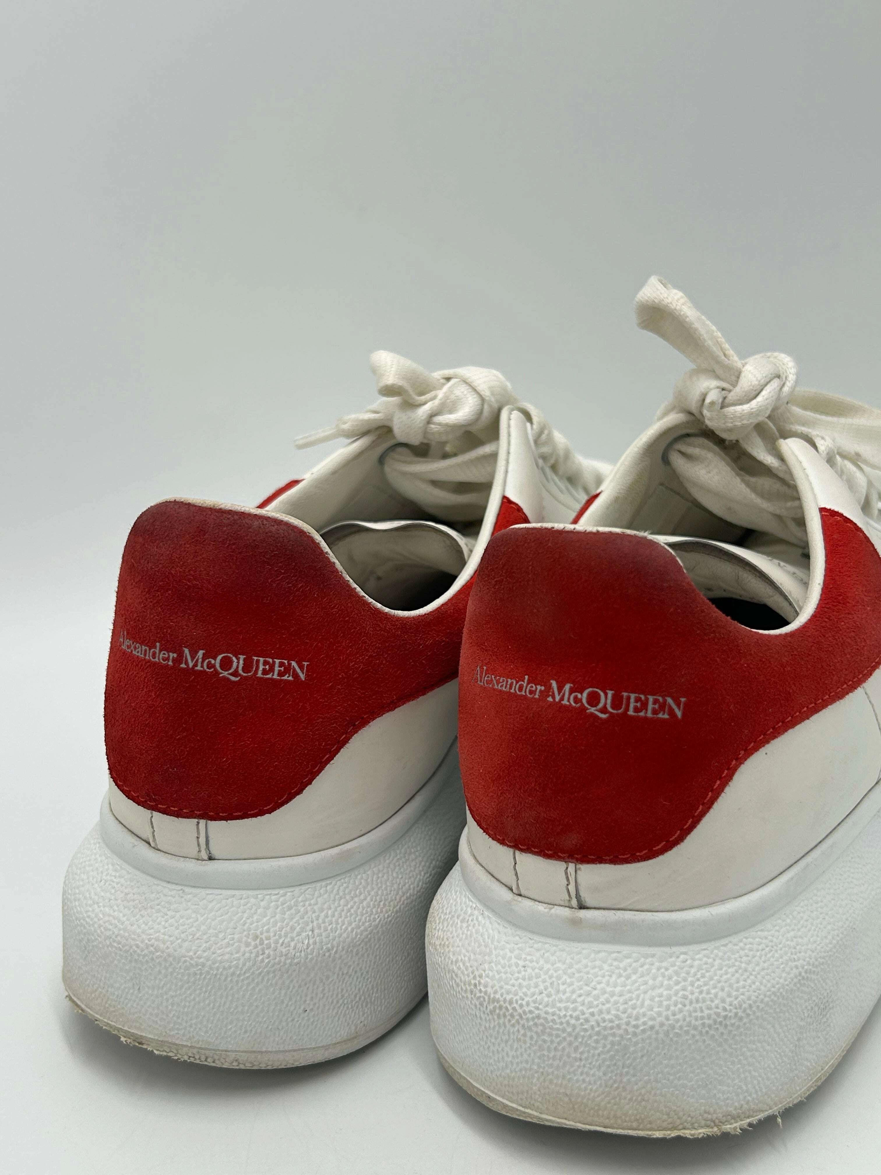 Alexander McQueen Oversized Trainers Luxury Designer Shoes Size: 7.5