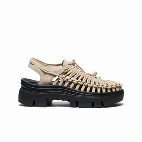 All Gender UNEEK PLT Sneaker  |  Safari/Black