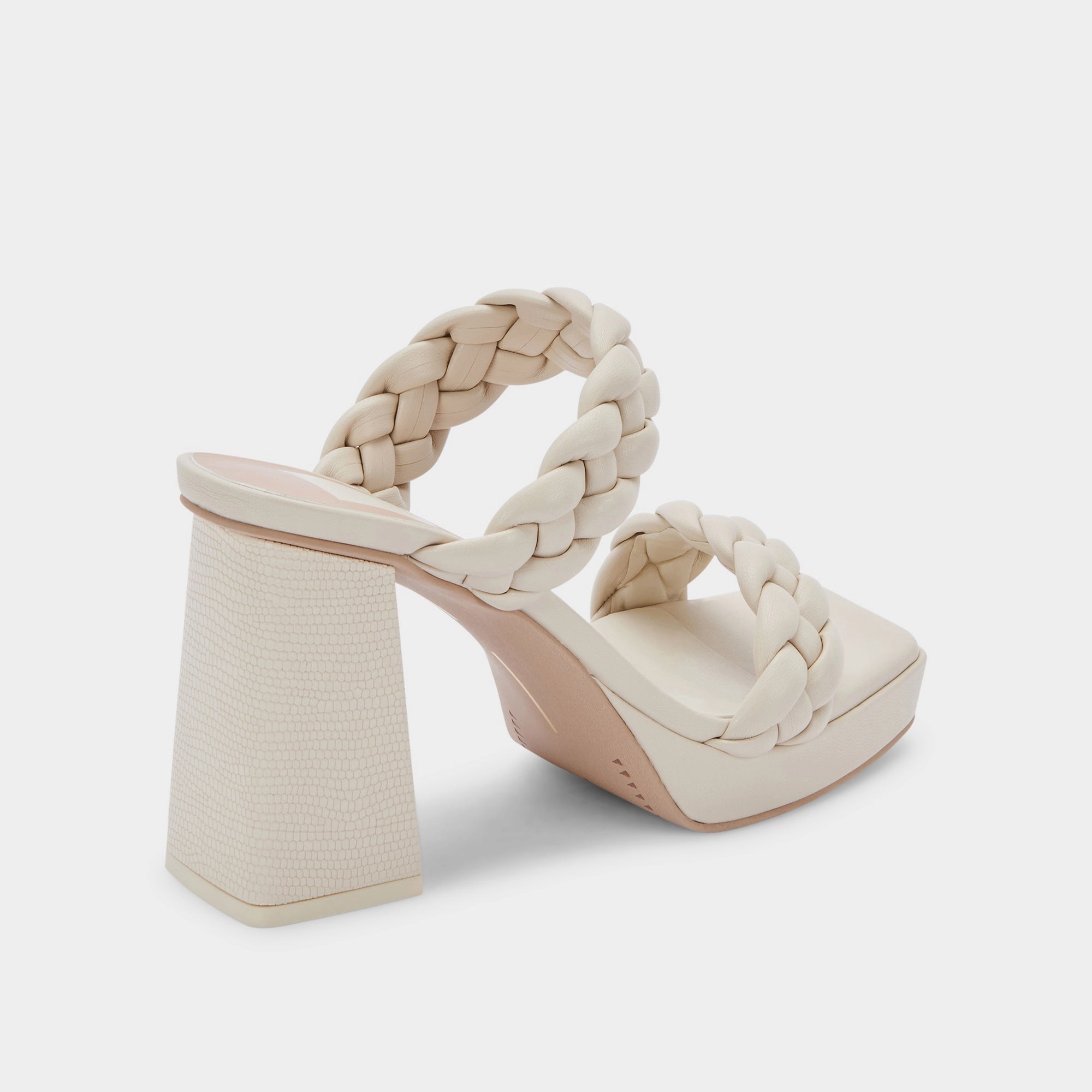 ASHBY HEELS IVORY STELLA - re:vita