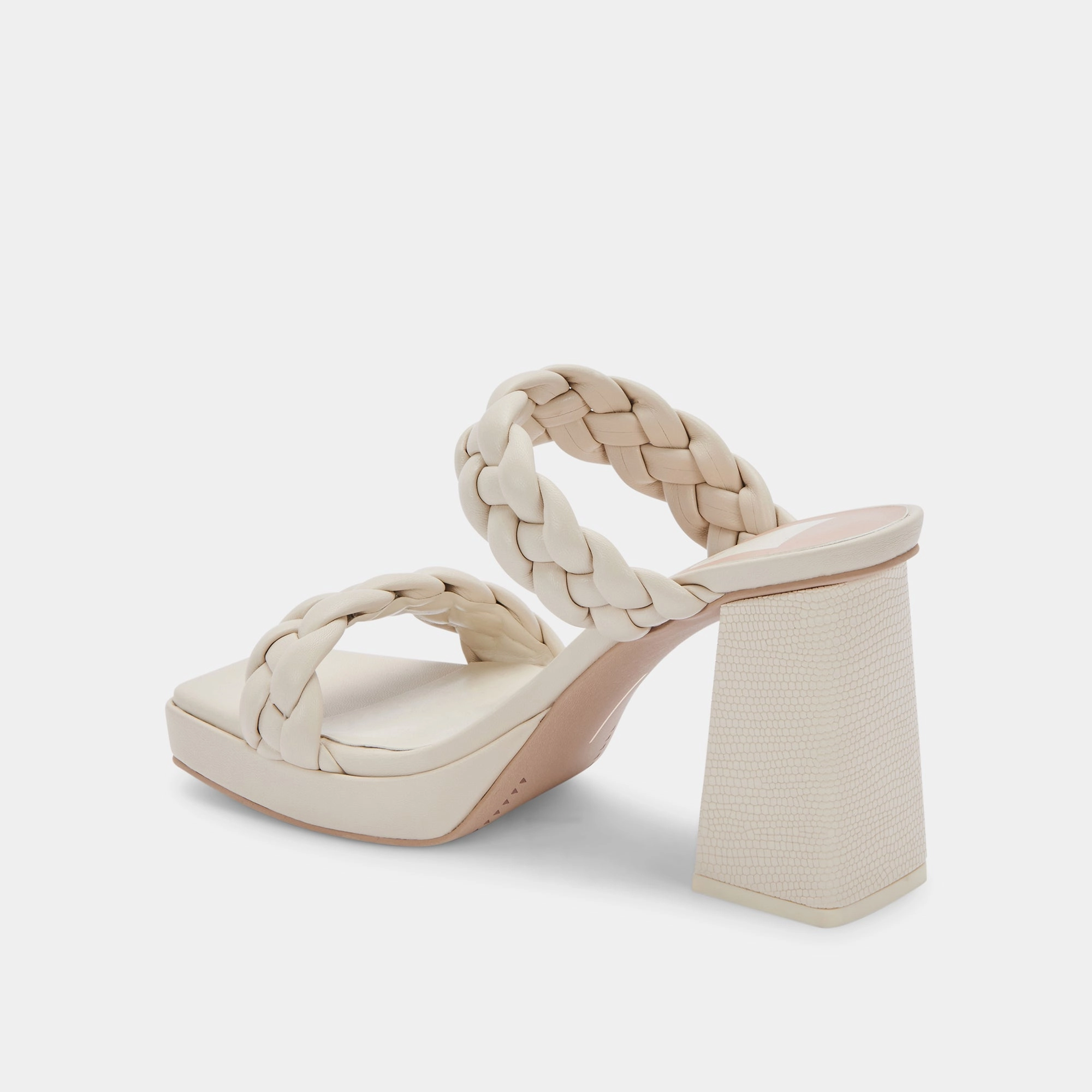 ASHBY HEELS IVORY STELLA - re:vita