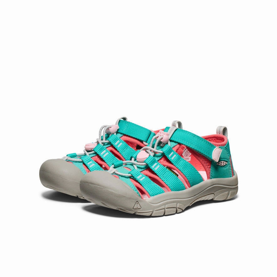 Big Kids' Newport H2  |  Bright Aqua/Giggle Pink
