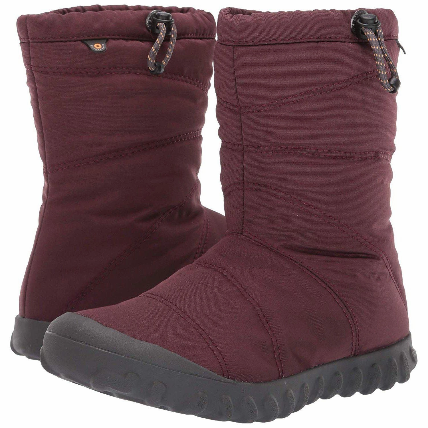 BOGS Women's B Puffy Mid Waterproof Insulated Winter Snow Boot