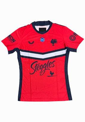 Castore Mens Roosters Training Tee <BR> JCSRTJB