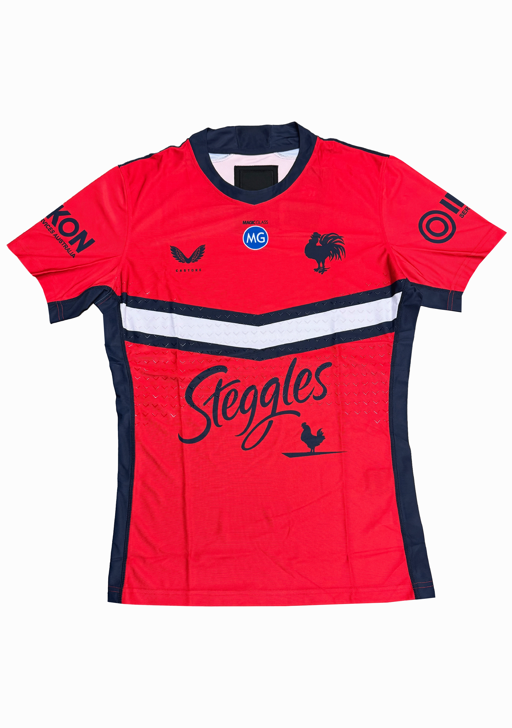Castore Mens Roosters Training Tee <BR> JCSRTJB