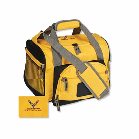 Corvette C8 Racing Duffel 12-Can Cooler Bag