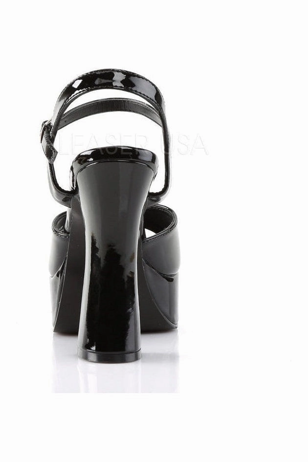 DOLLY-09 Sandal | Black Patent