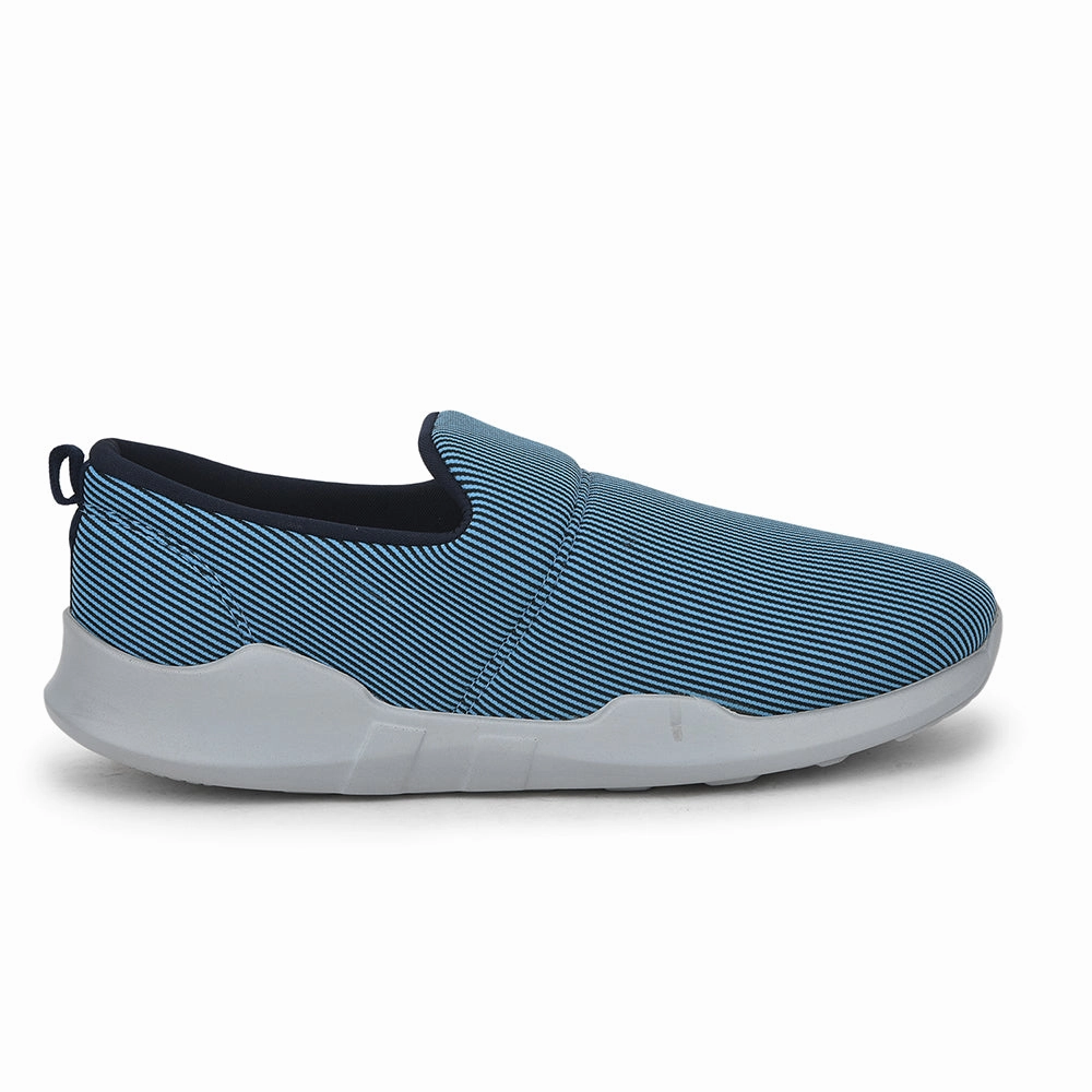 Force 10 Non Lacing S. Blue Casual Slip on Shoes For Women AVILA-45 By Liberty