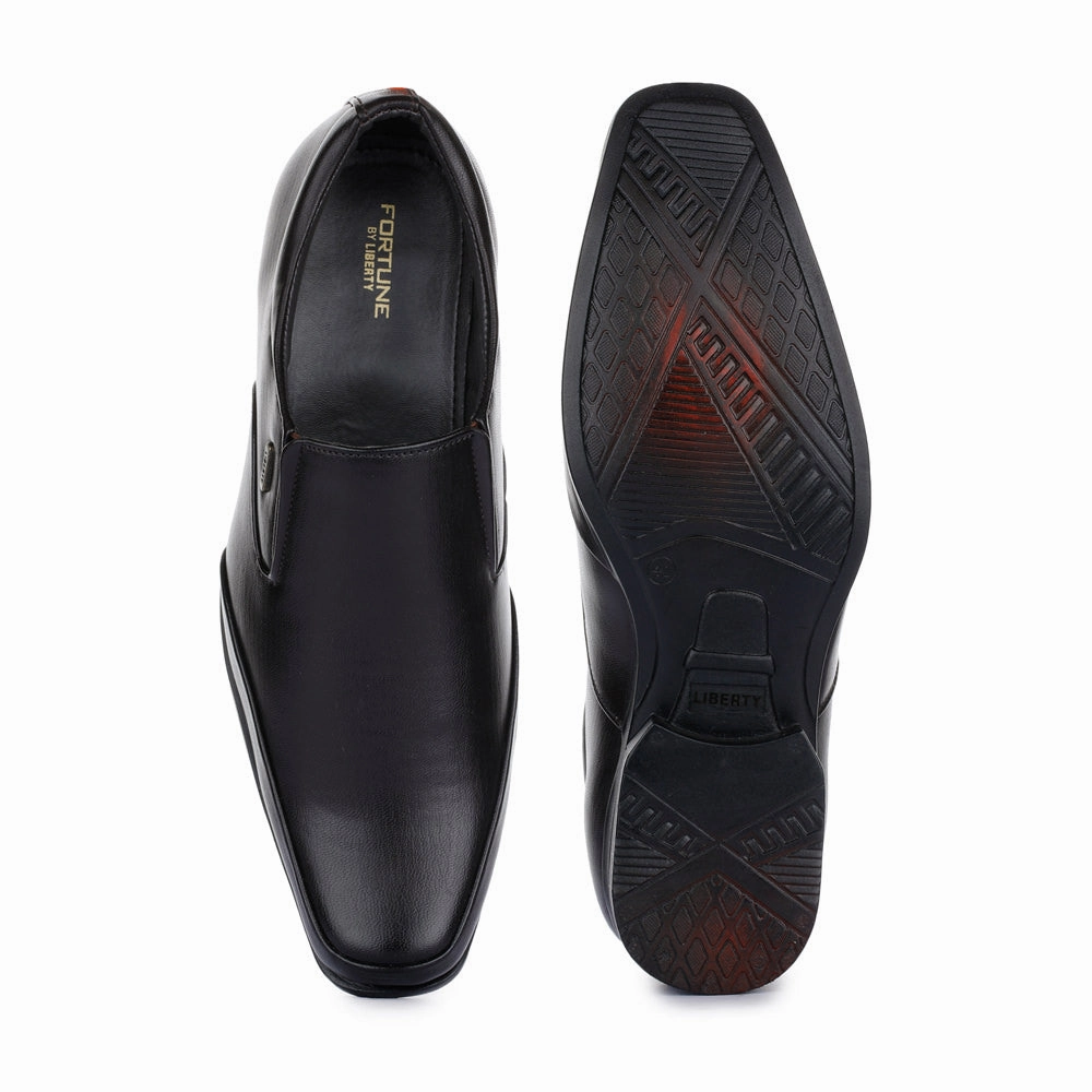Fortune (Brown) Formal Shoes For Men SRGE-190 By Liberty