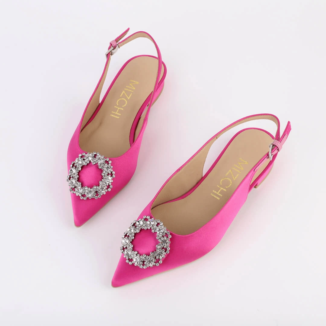 FYVIE - silk flat pump