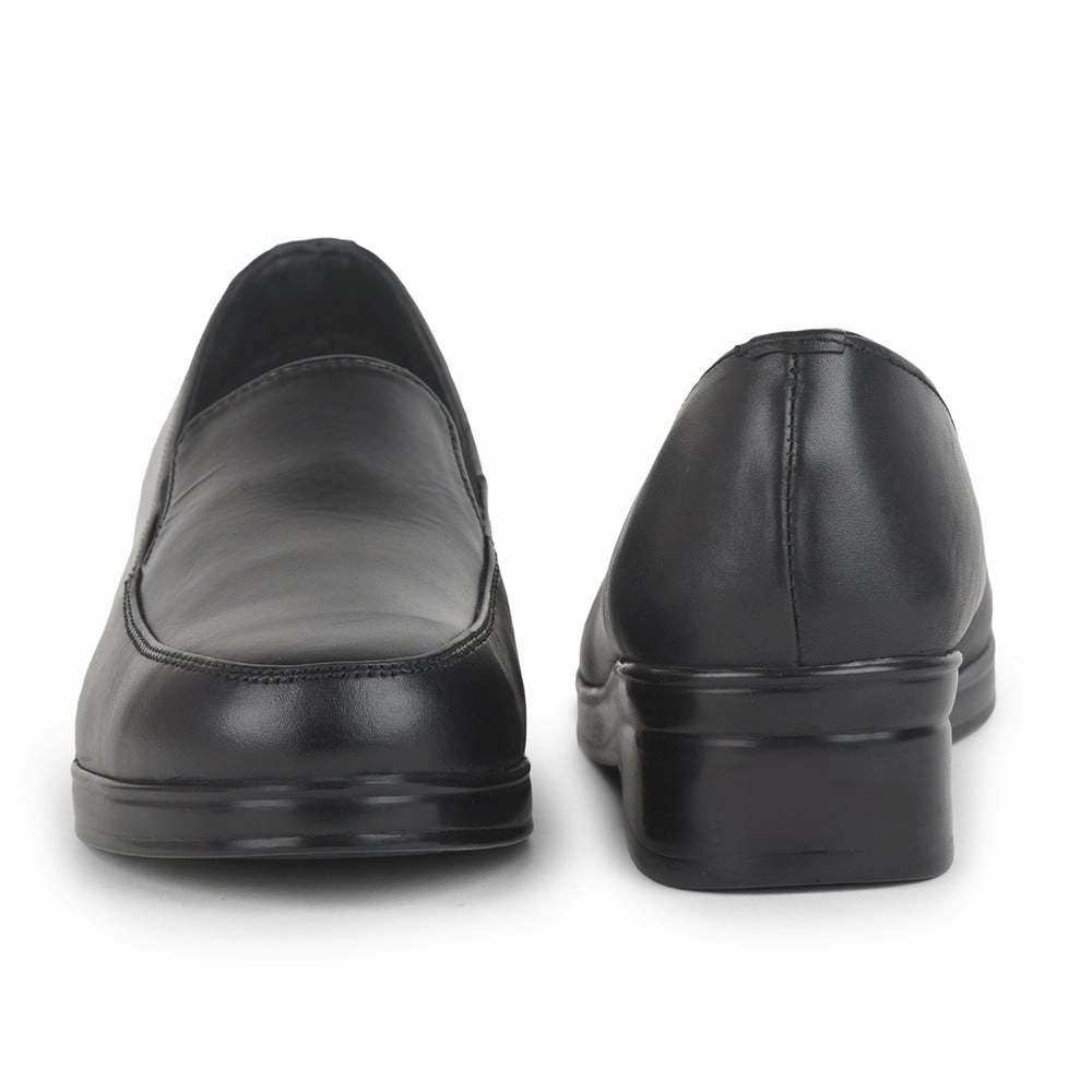 Gliders Formal Shoes Black Ballerina For Women 32332-02M By Liberty