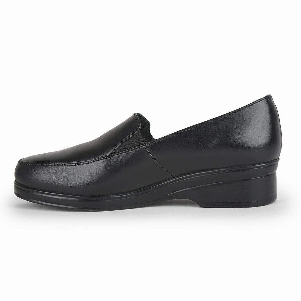 Gliders Formal Shoes Black Ballerina For Women 32332-02M By Liberty