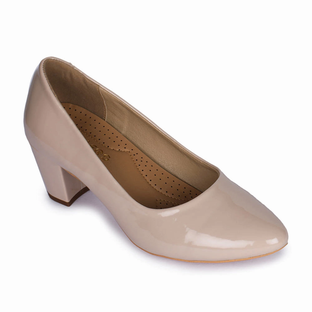 Healers Fashion (Beige) Ballerina Shoes For Women HM6-08 By Liberty