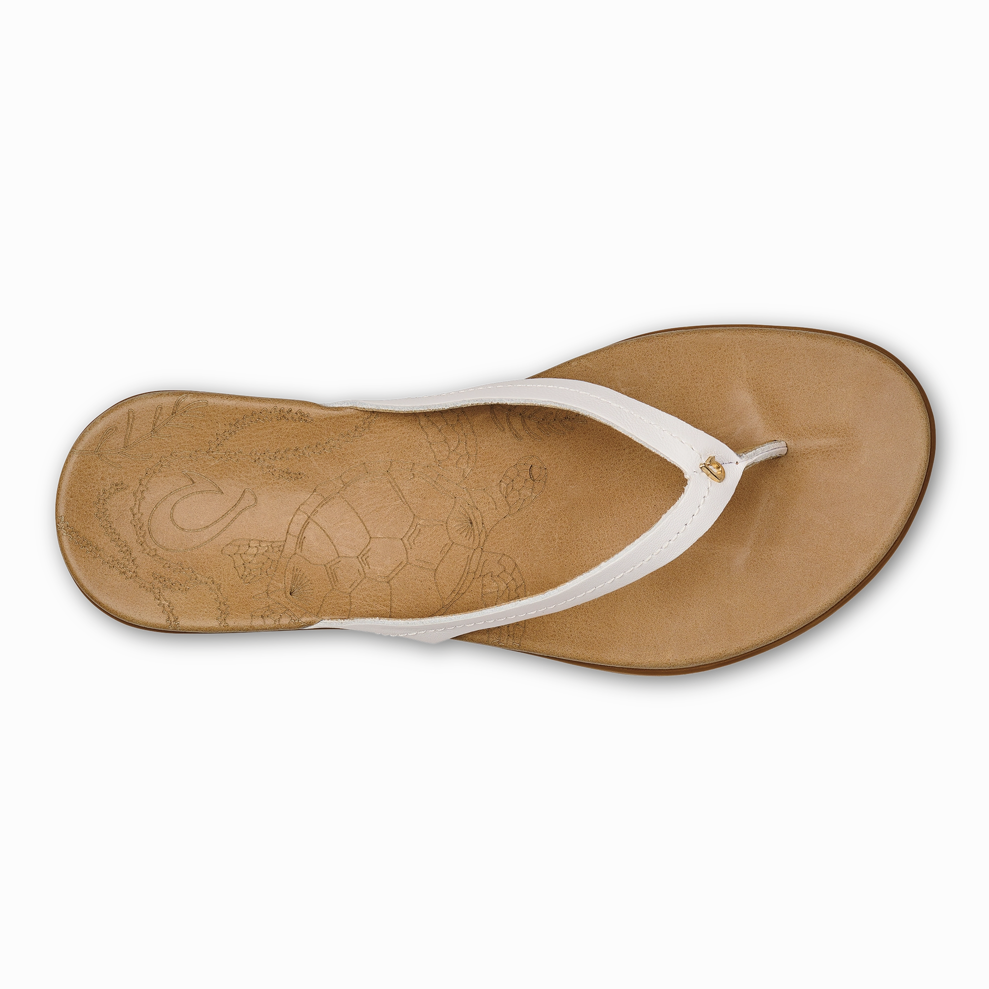 Honu - Bright White / Golden Sand