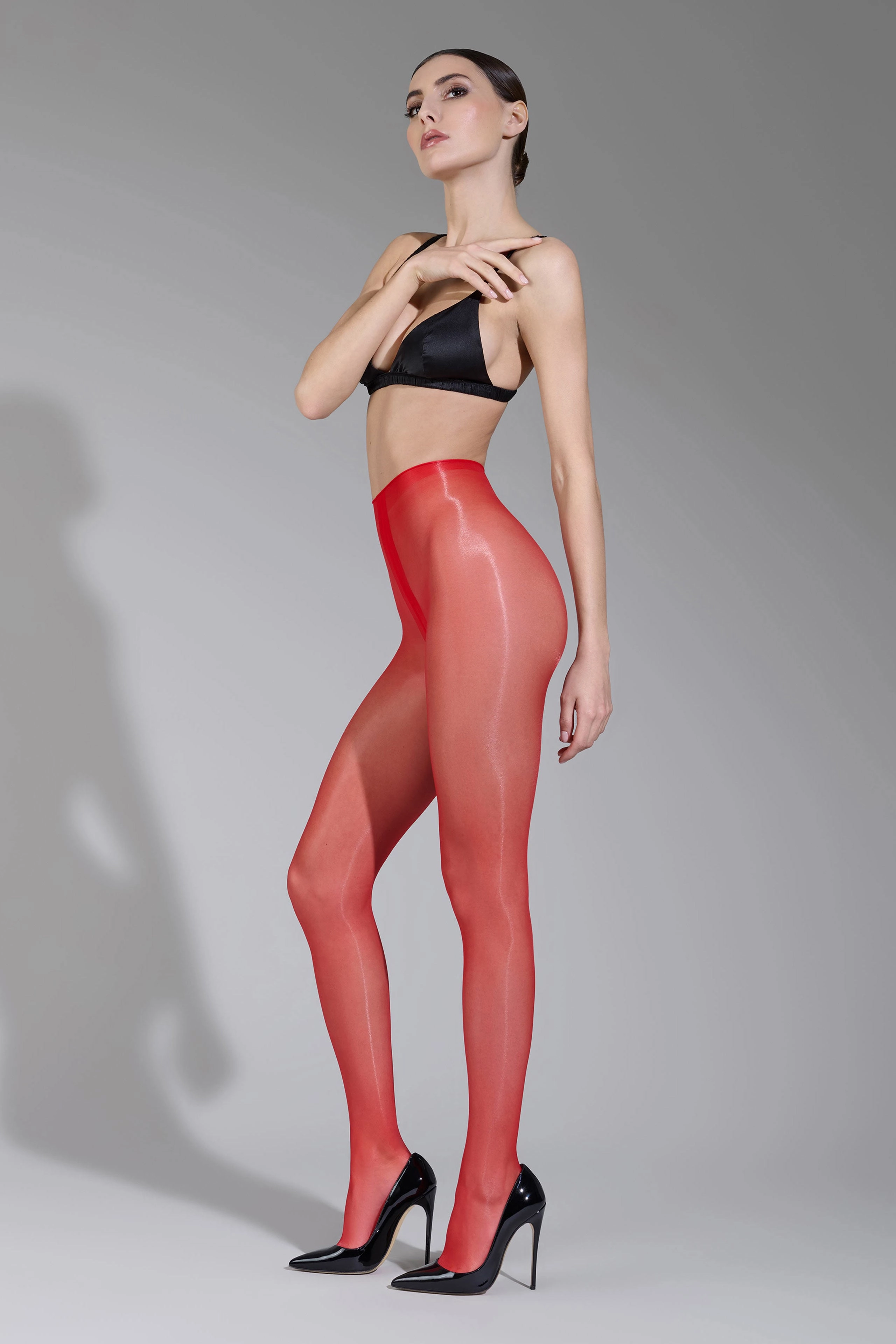 Iced Tights - Red - Les Coquetries