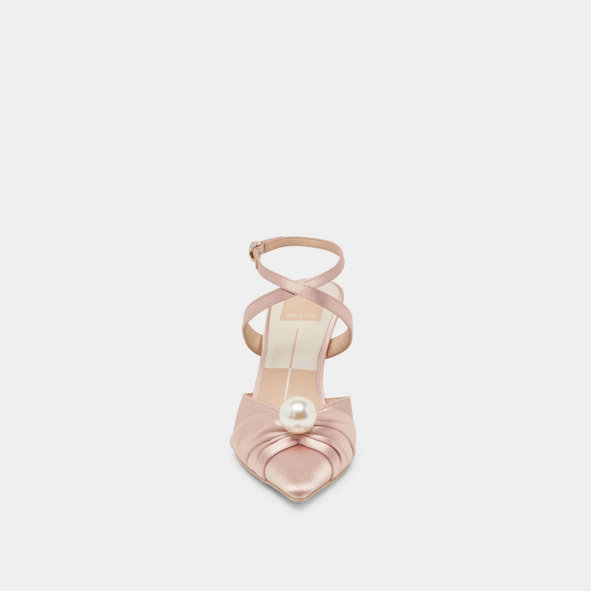 KAYSEY HEELS LT BLUSH SATIN