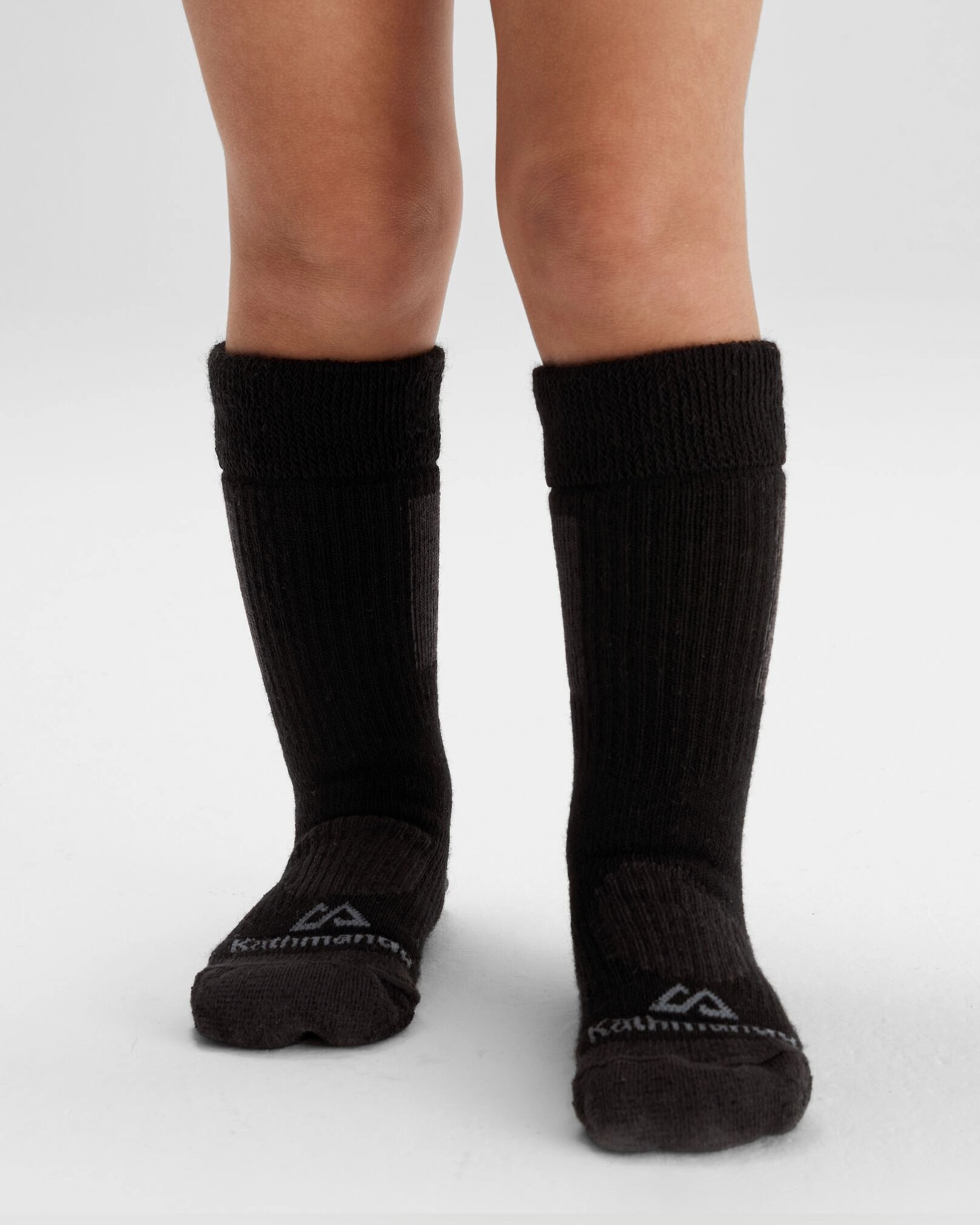 Kids' Thermo Socks -Two Pack - Black/Eddy