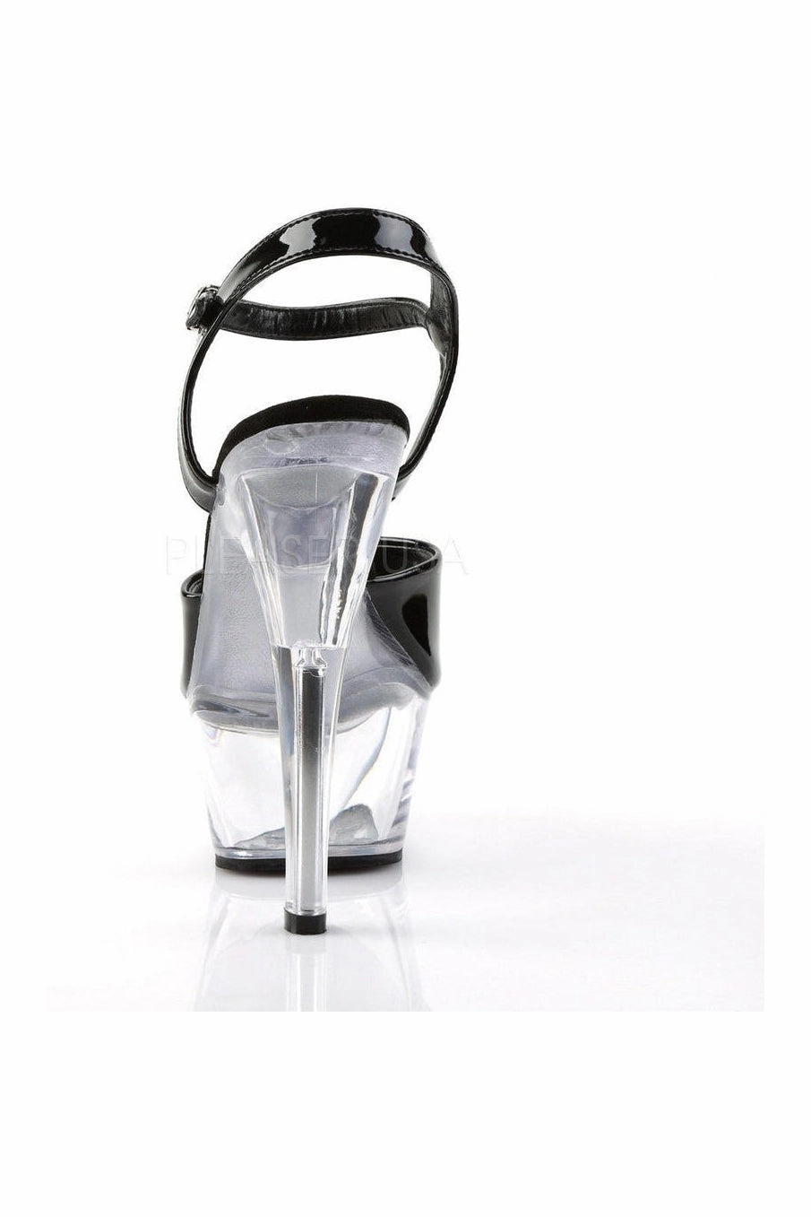 KISS-209 Platform Sandal | Black Patent
