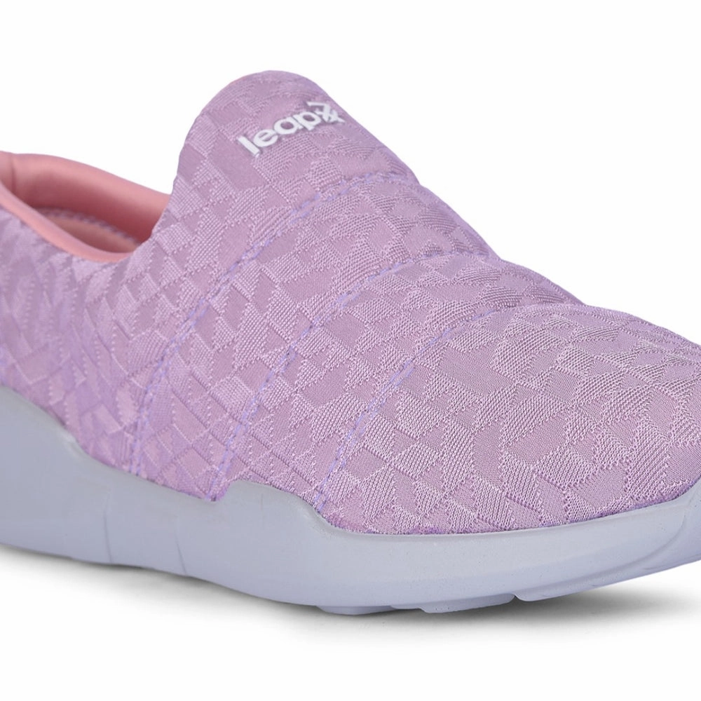Leap7x Pink Non Lacing Casual Shoes For Women AVILA-96 By Liberty