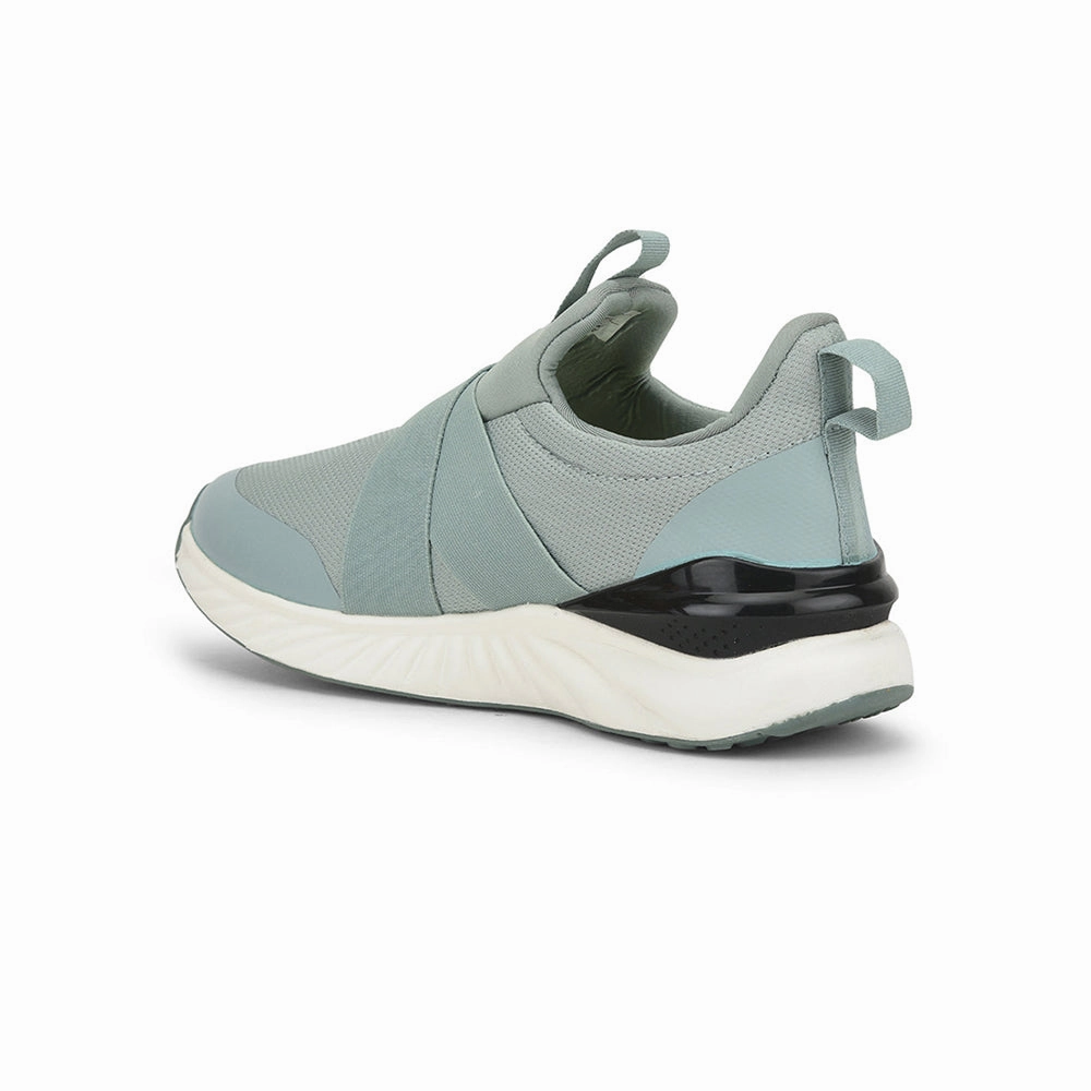 Leap7x Sports Non Lacing Shoes For Men (Green) PROTECTOR By Liberty