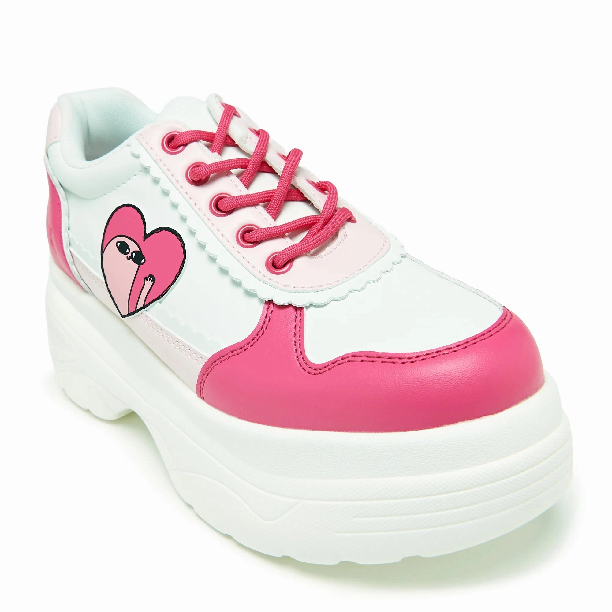 Loveable Antics Chunky Trainers - Pink