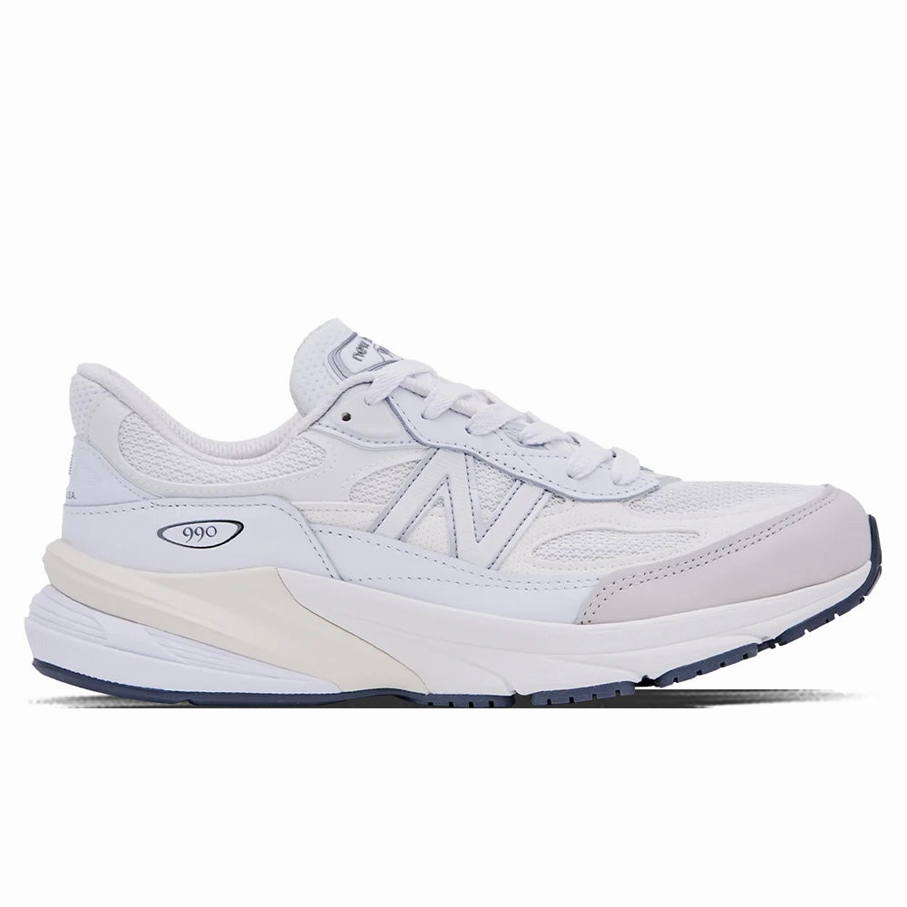 Made In Usa 990v6 - White/Sea Salt