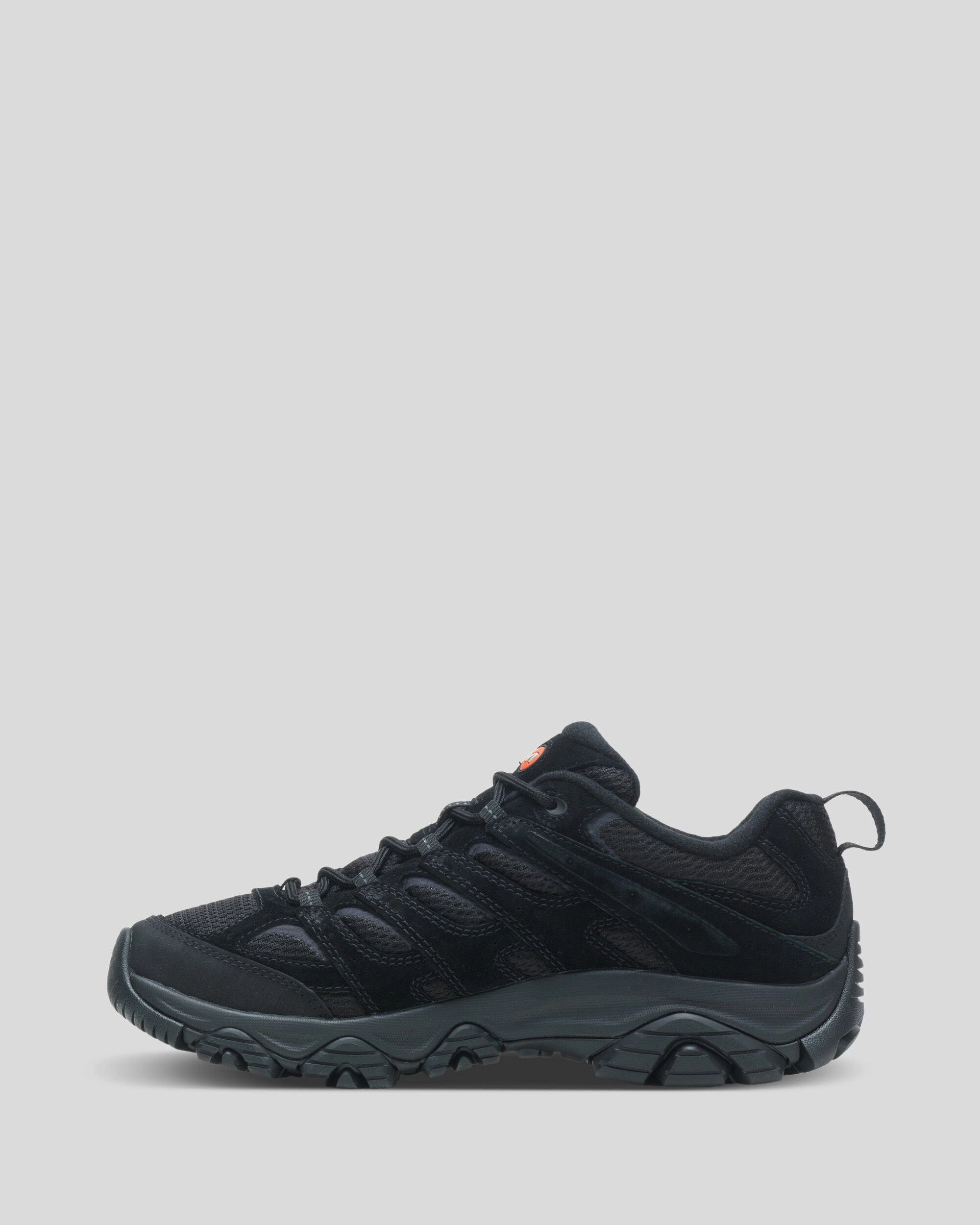 Men's Merrell Moab 3 GORE-TEX Hiking Shoe - Black/Black