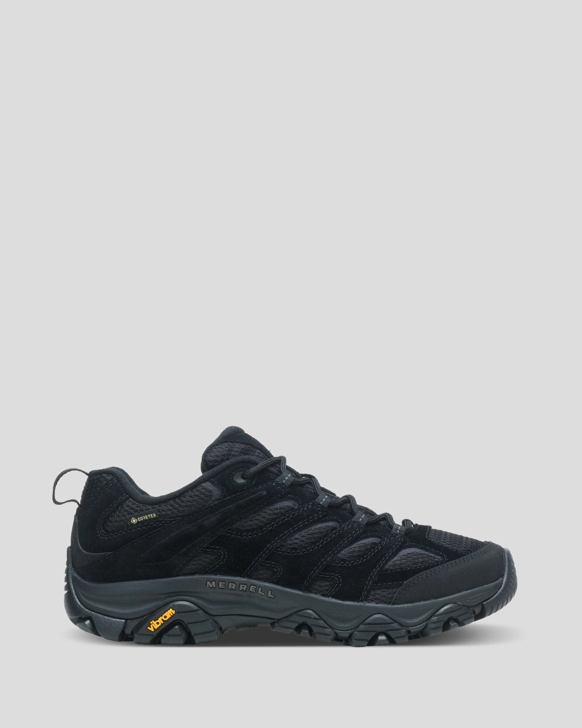 Men's Merrell Moab 3 GORE-TEX Hiking Shoe - Black/Black