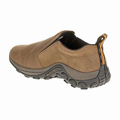 Merrell Men's Jungle Moc Nubuck Slip-On Shoe, Brown Nubuck 10 W