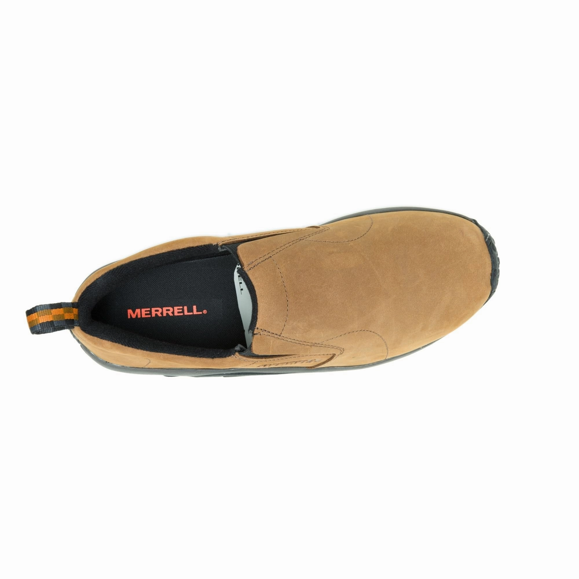 Merrell Men's Jungle Moc Nubuck Slip-On Shoe, Brown Nubuck 10 W