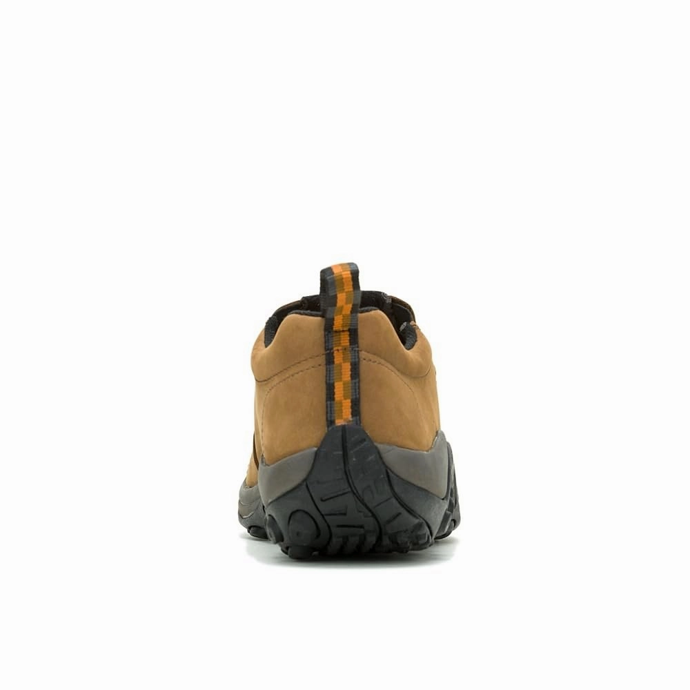 Merrell Men's Jungle Moc Nubuck Slip-On Shoe, Brown Nubuck 8 W