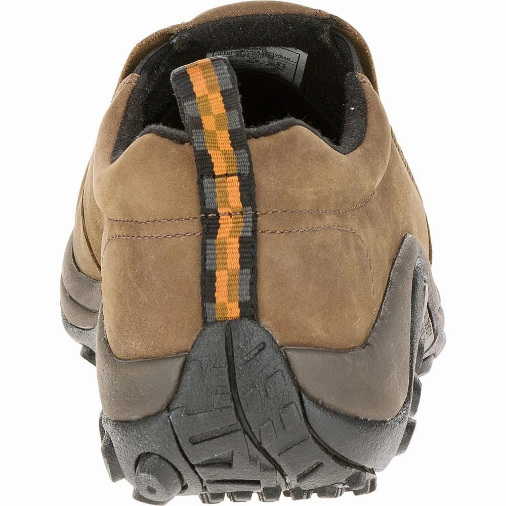 Merrell Men's Jungle Moc Nubuck Slip-On Shoe, Brown Nubuck 8 W