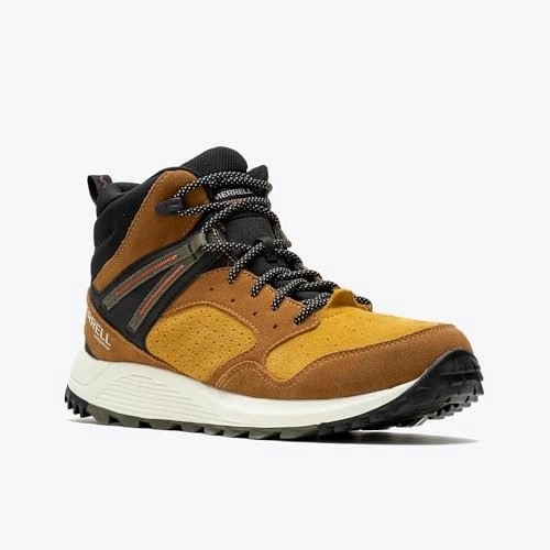 Merrell Men's Wildwood Mid Leather Waterproof Hiking Boot